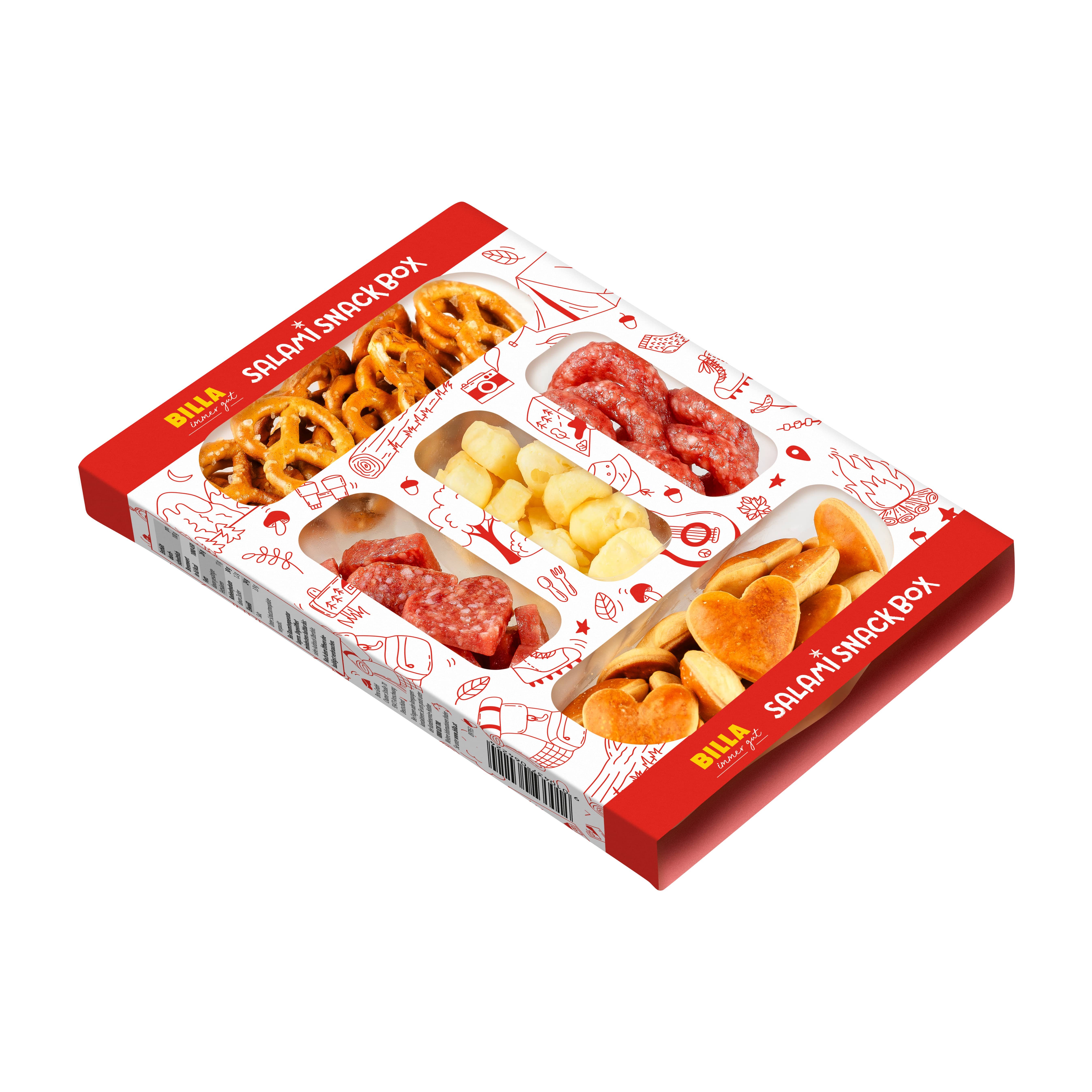 BILLA Salami Snack Box