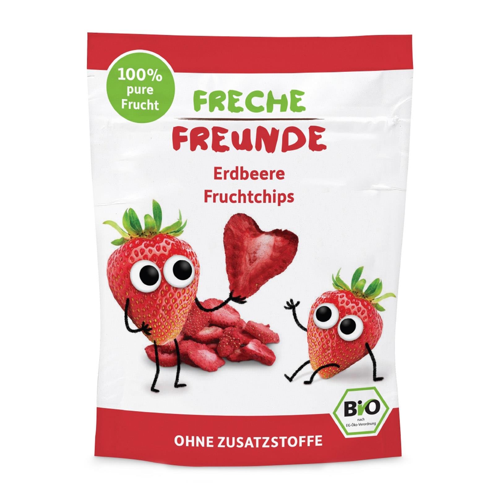 Freche Freunde Fruchtchips Erdbeere