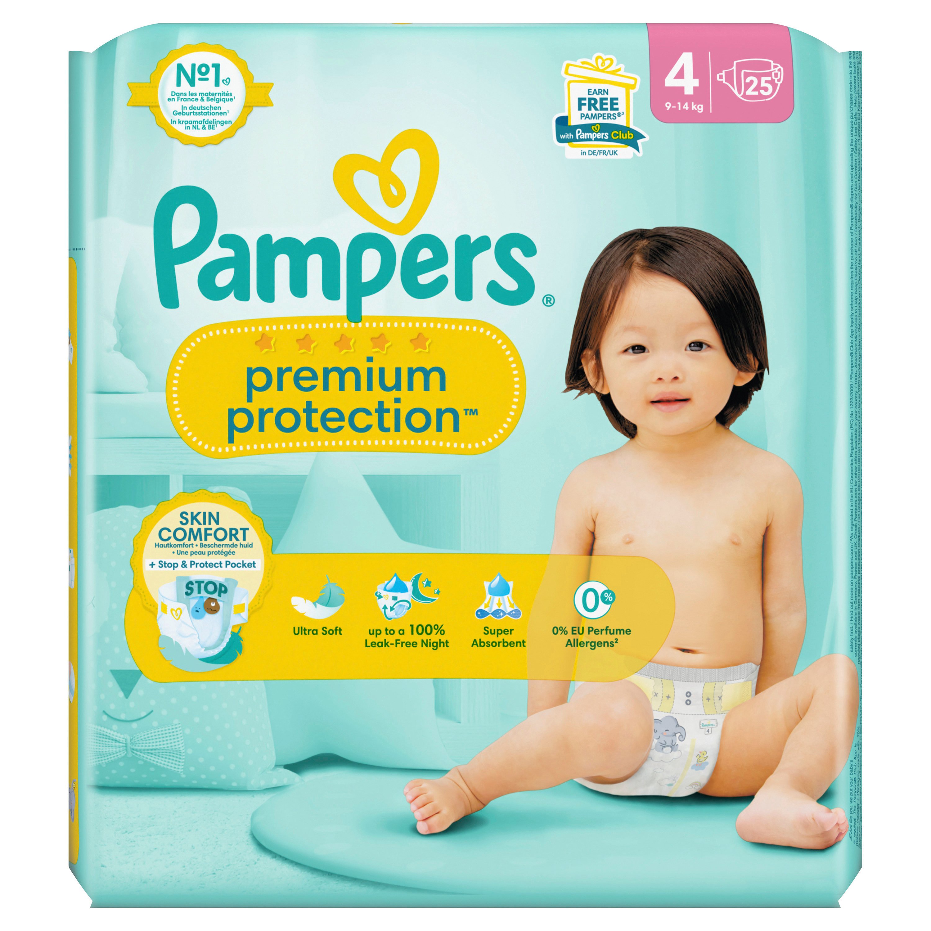 Pampers Premium Protection Gr. 4 Windeln