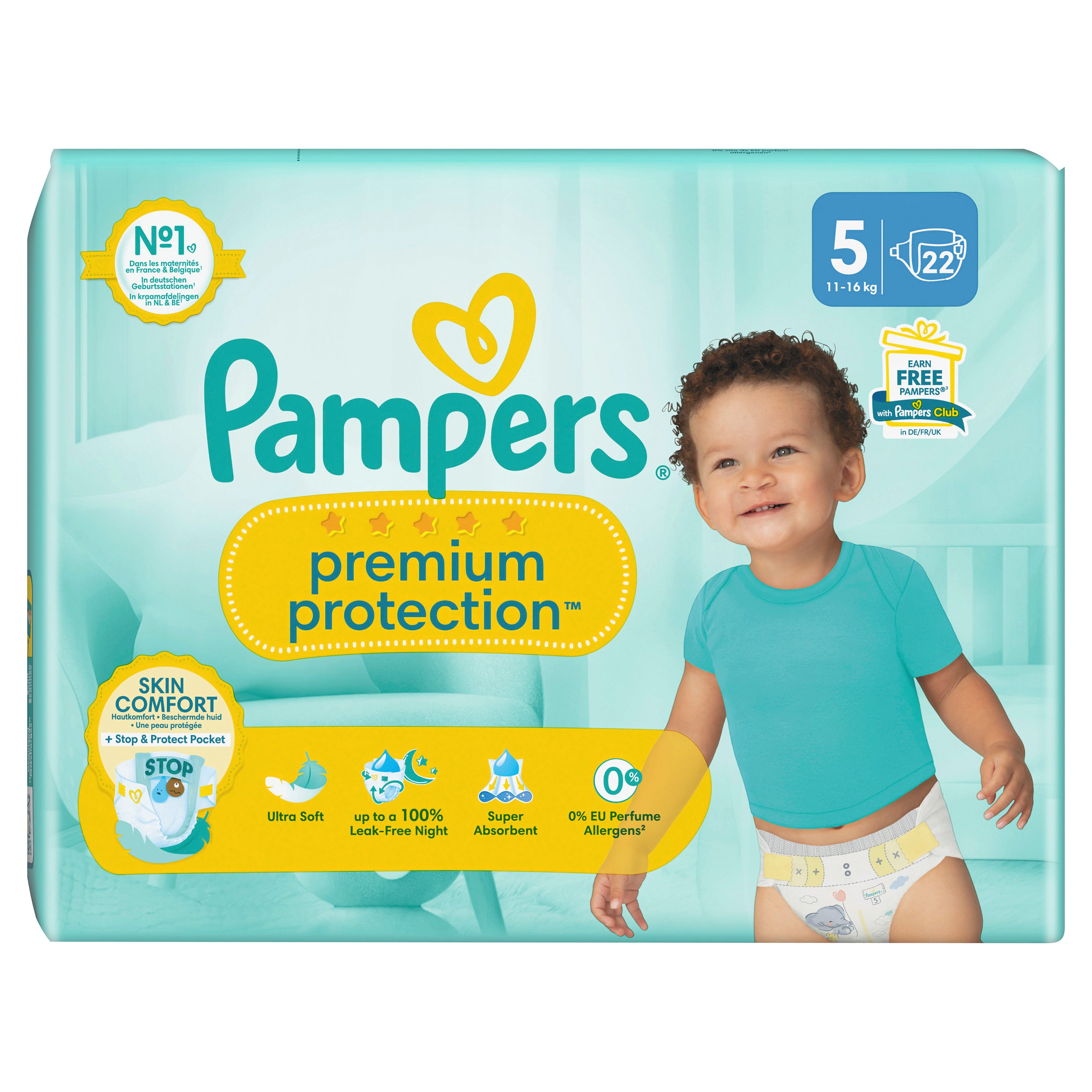 Pampers Premium Protection Gr. 5 Windeln