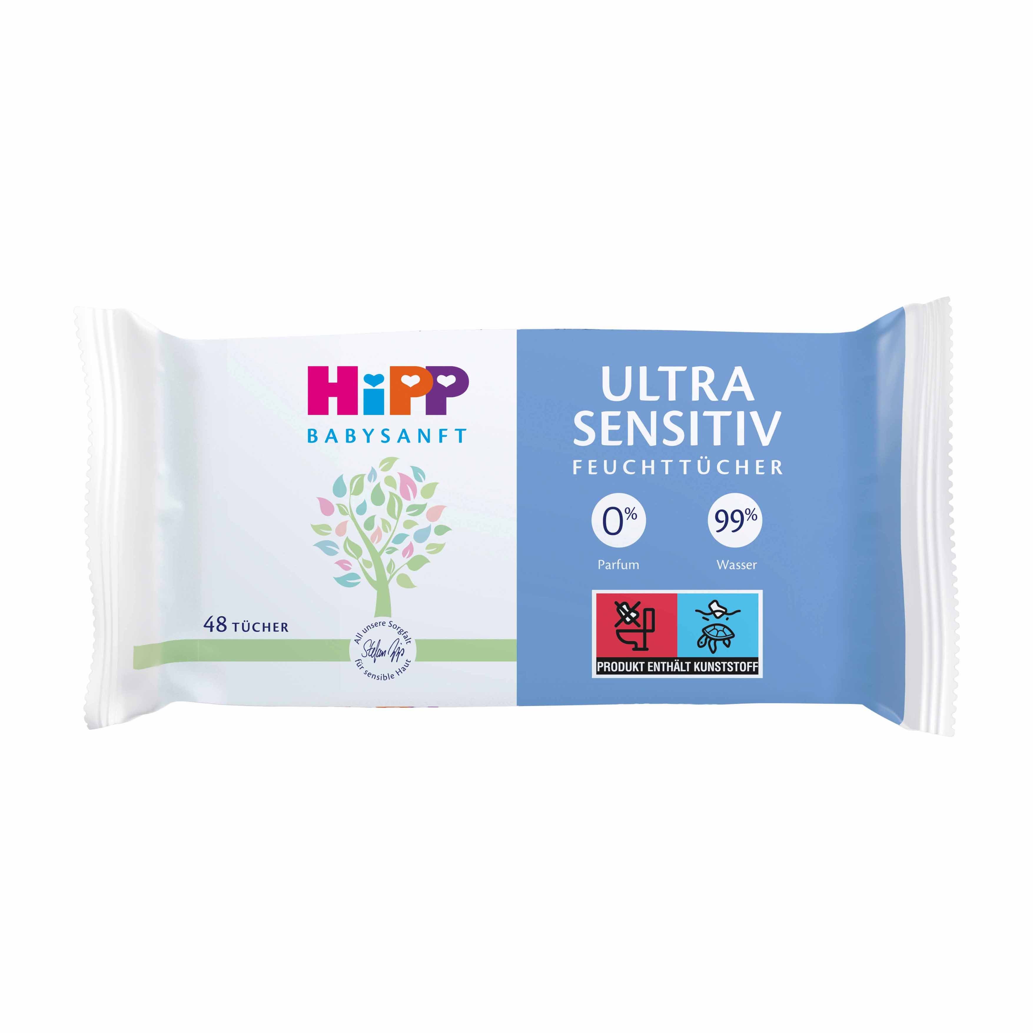 Hipp Babysanft Feuchttücher Ultra