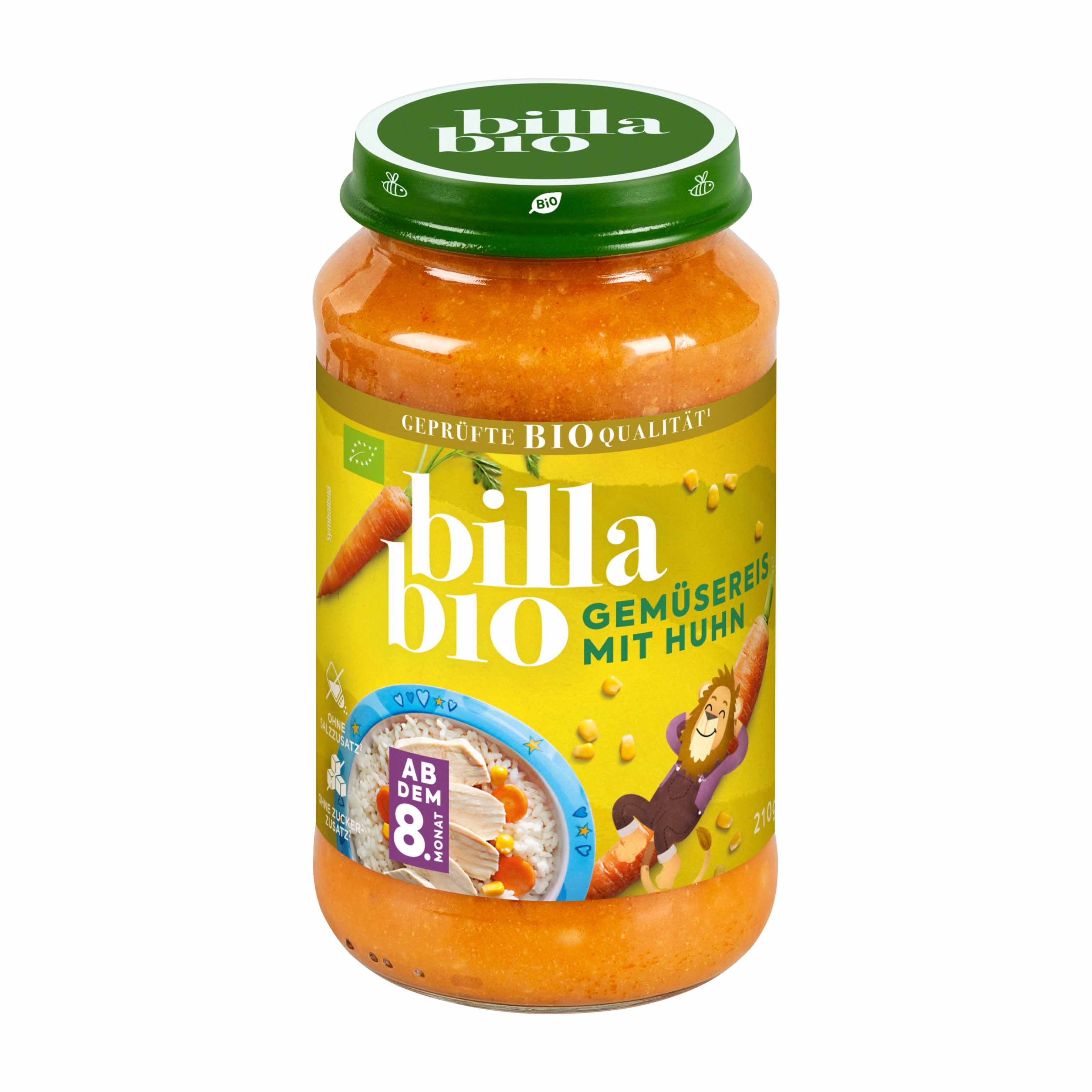 BILLA Bio Gemüsereis mit Huhn