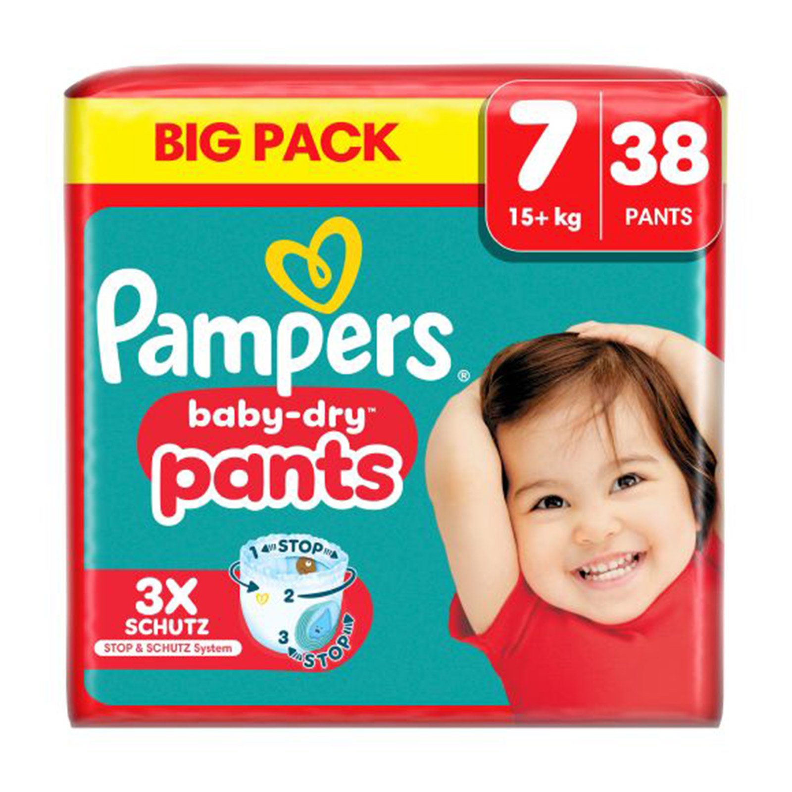 Pampers Pants Baby Dry Gr.7