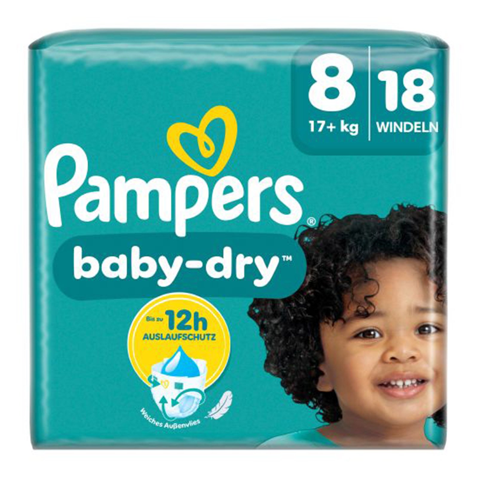 Pampers Windeln Baby Dry Gr.8 XL