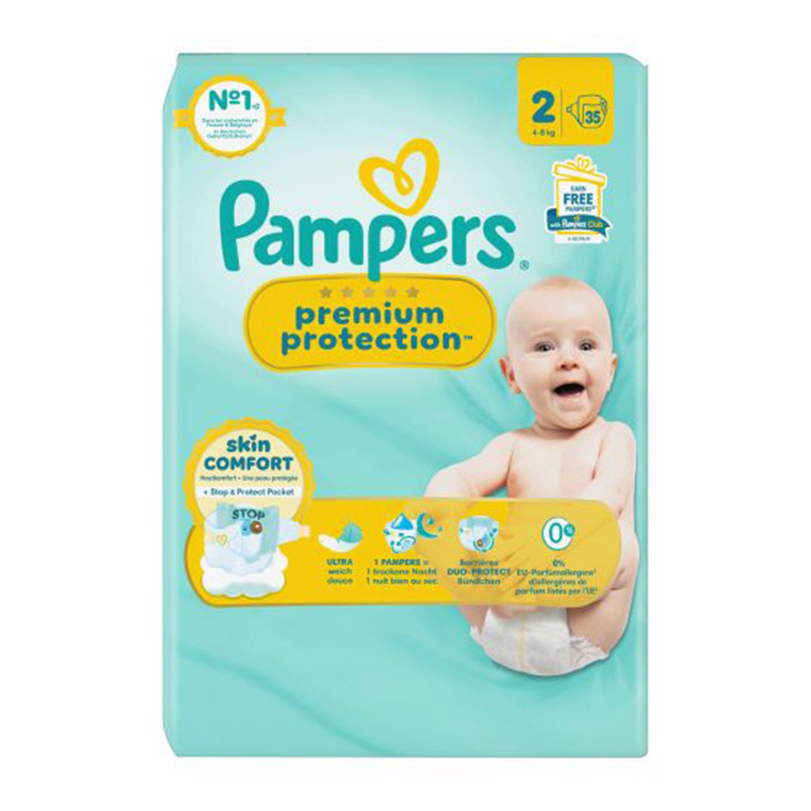 Pampers Windeln Premium Protection Gr.2