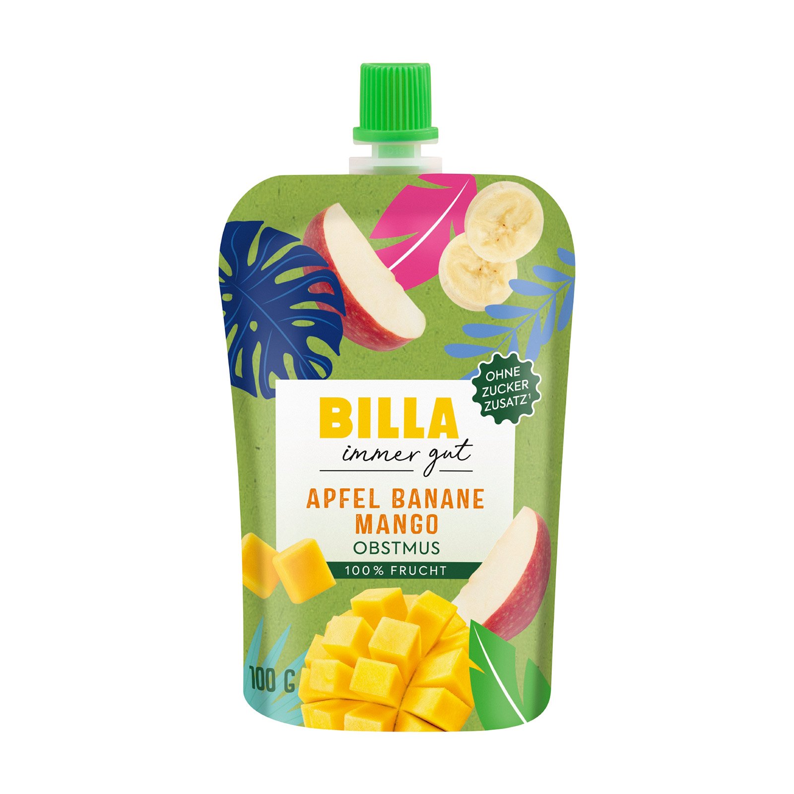 BILLA Obstmus Apfel- Banane- Mango