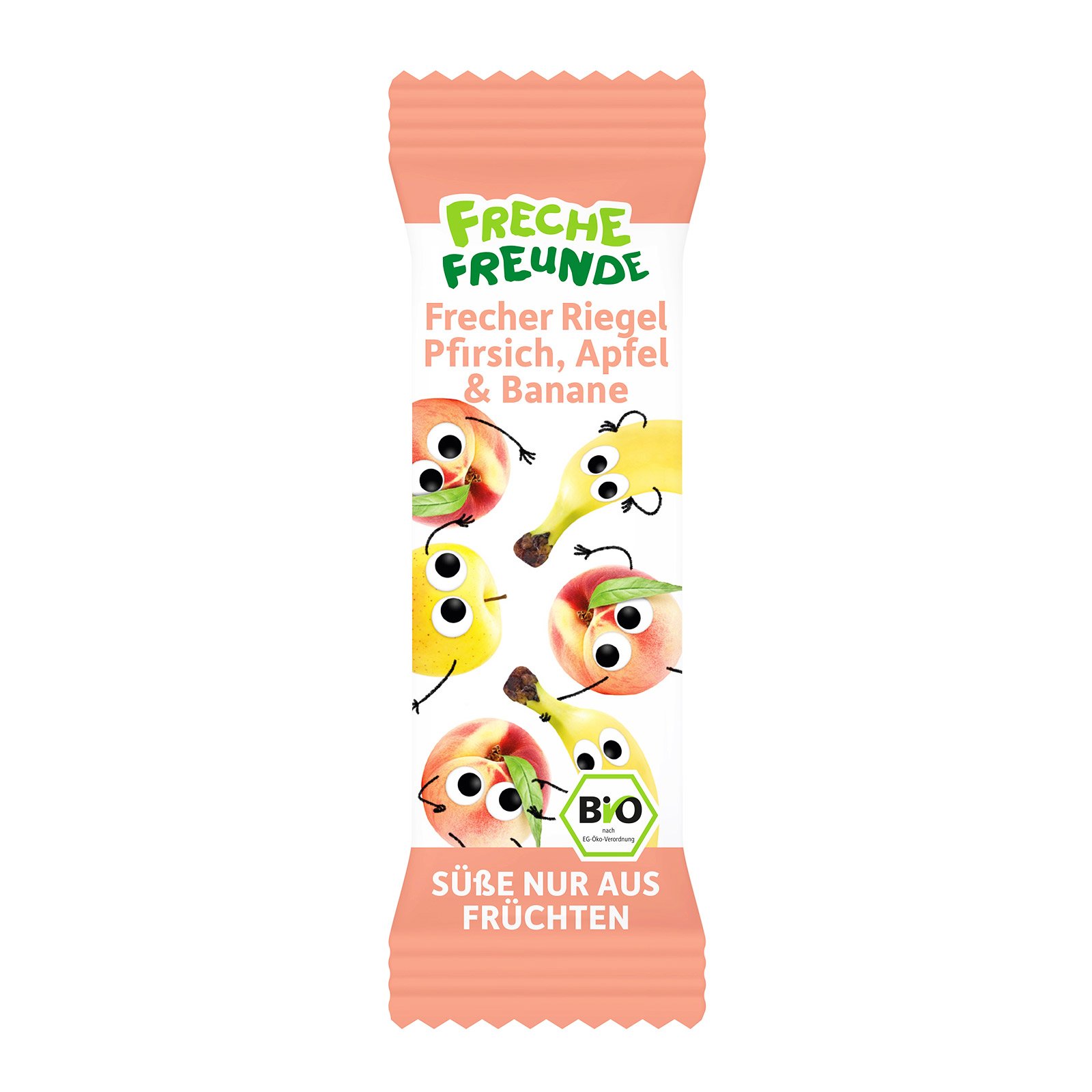 Freche Freunde Riegel Pfirsch, Apfel & Banane