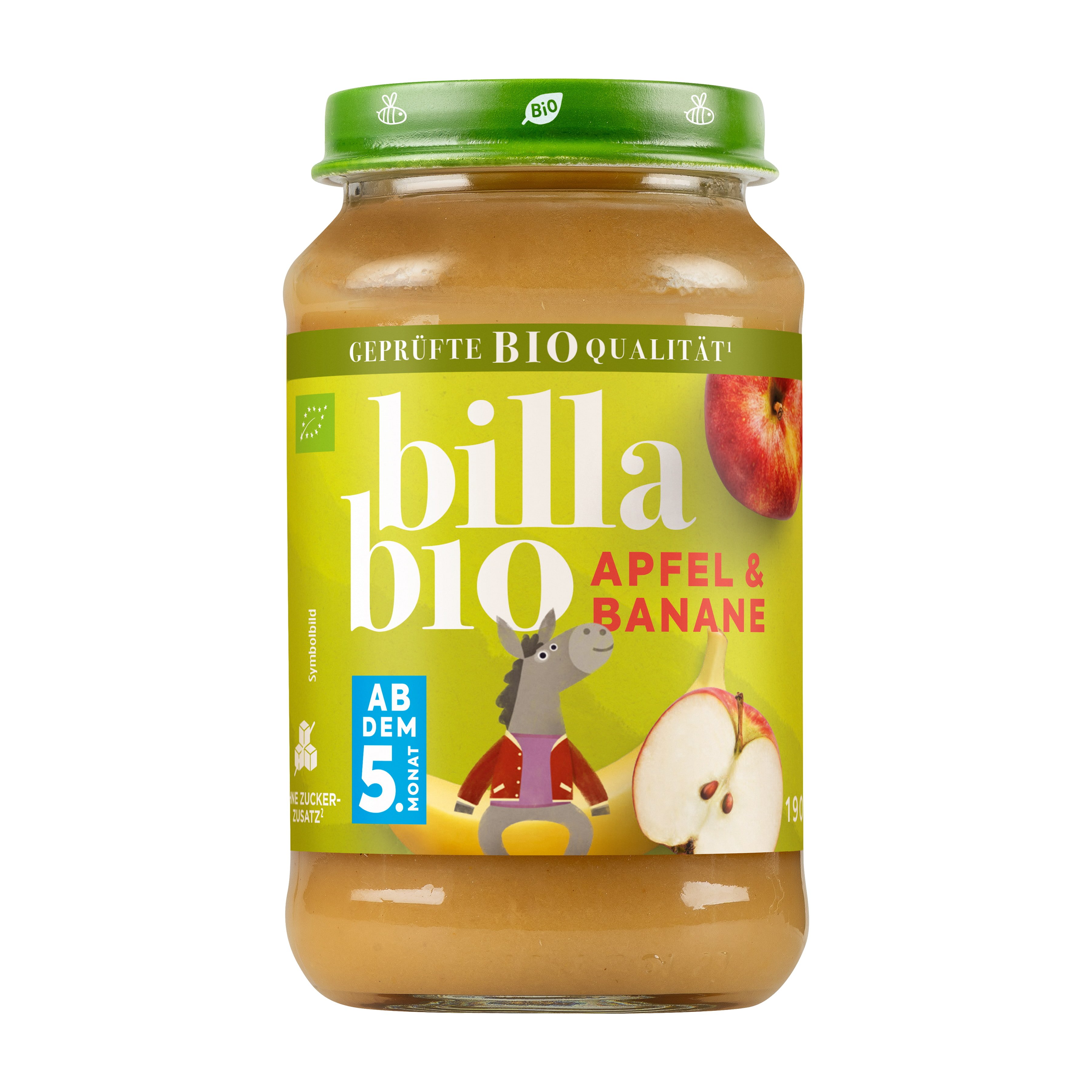 BILLA Bio Gläschen Apfel & Banane