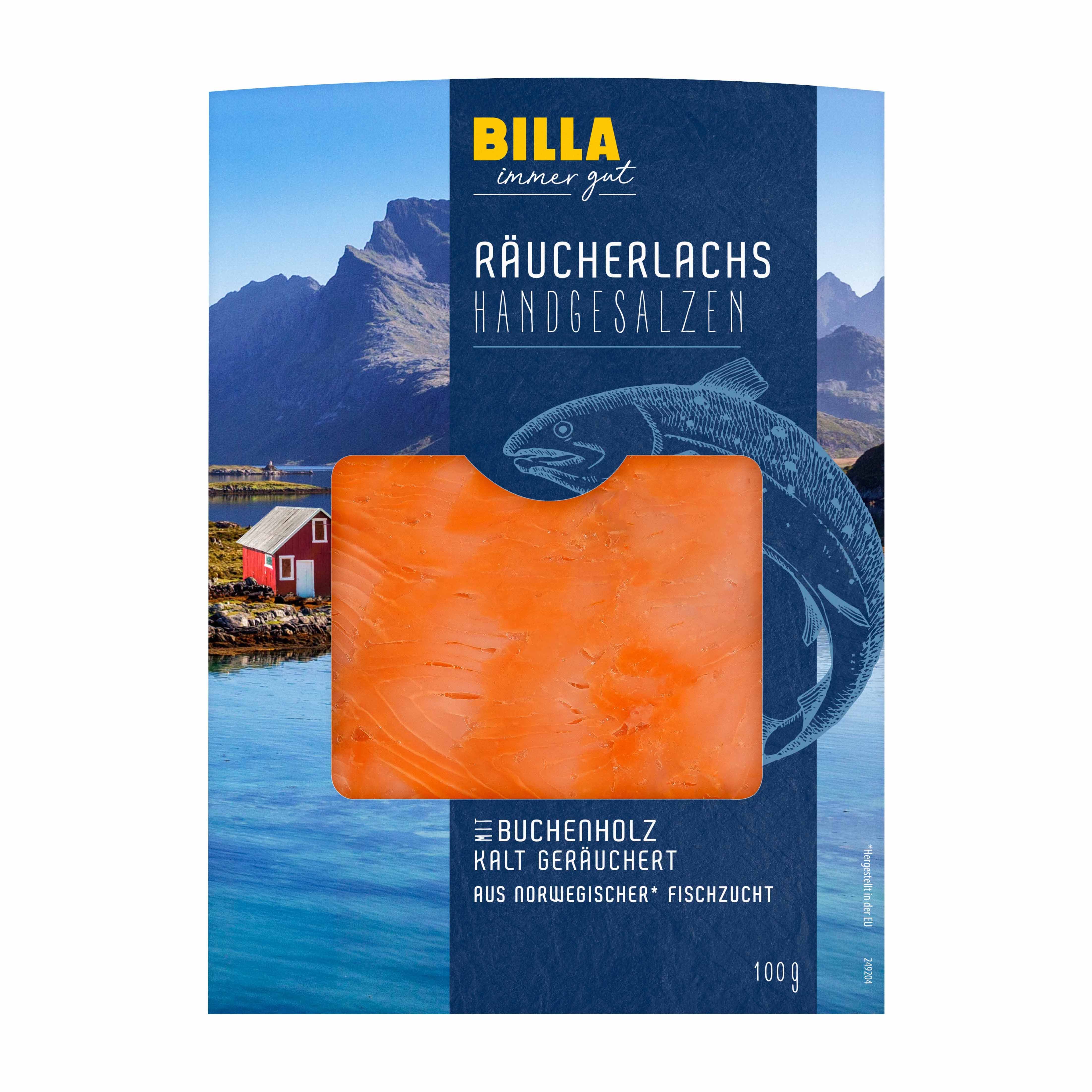 BILLA Räucherlachs
