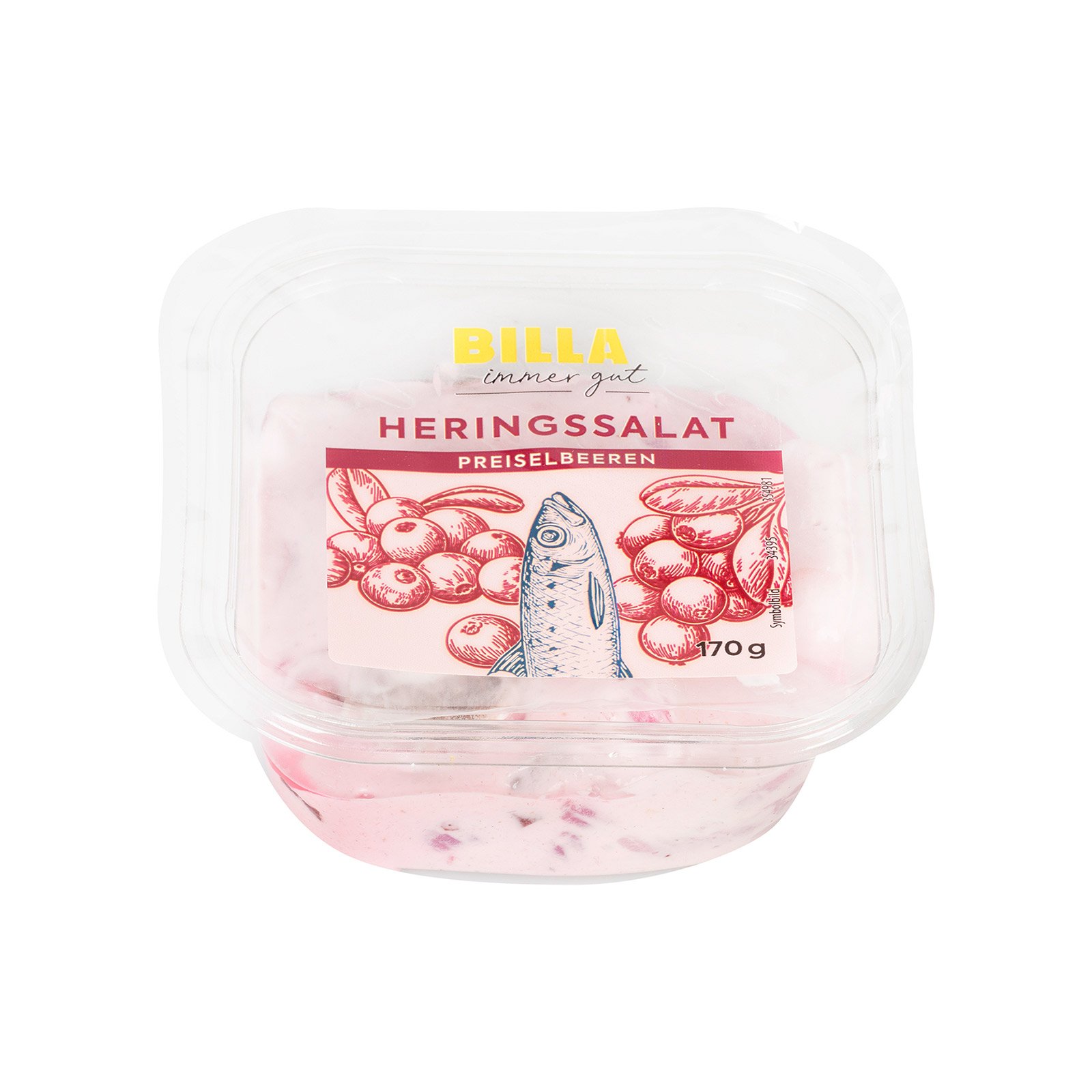 BILLA Heringsalat Preiselbeere