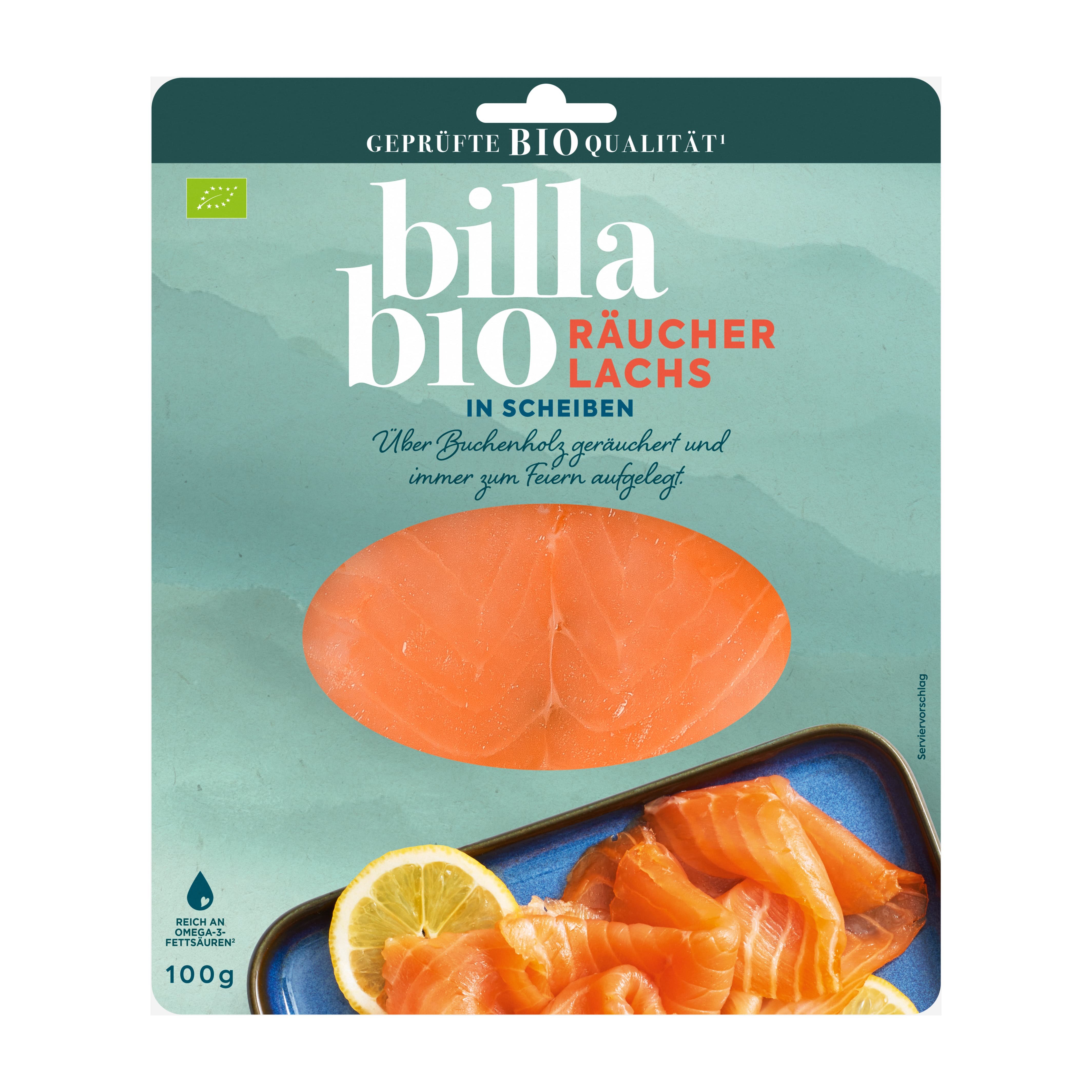 BILLA Bio Räucherlachs