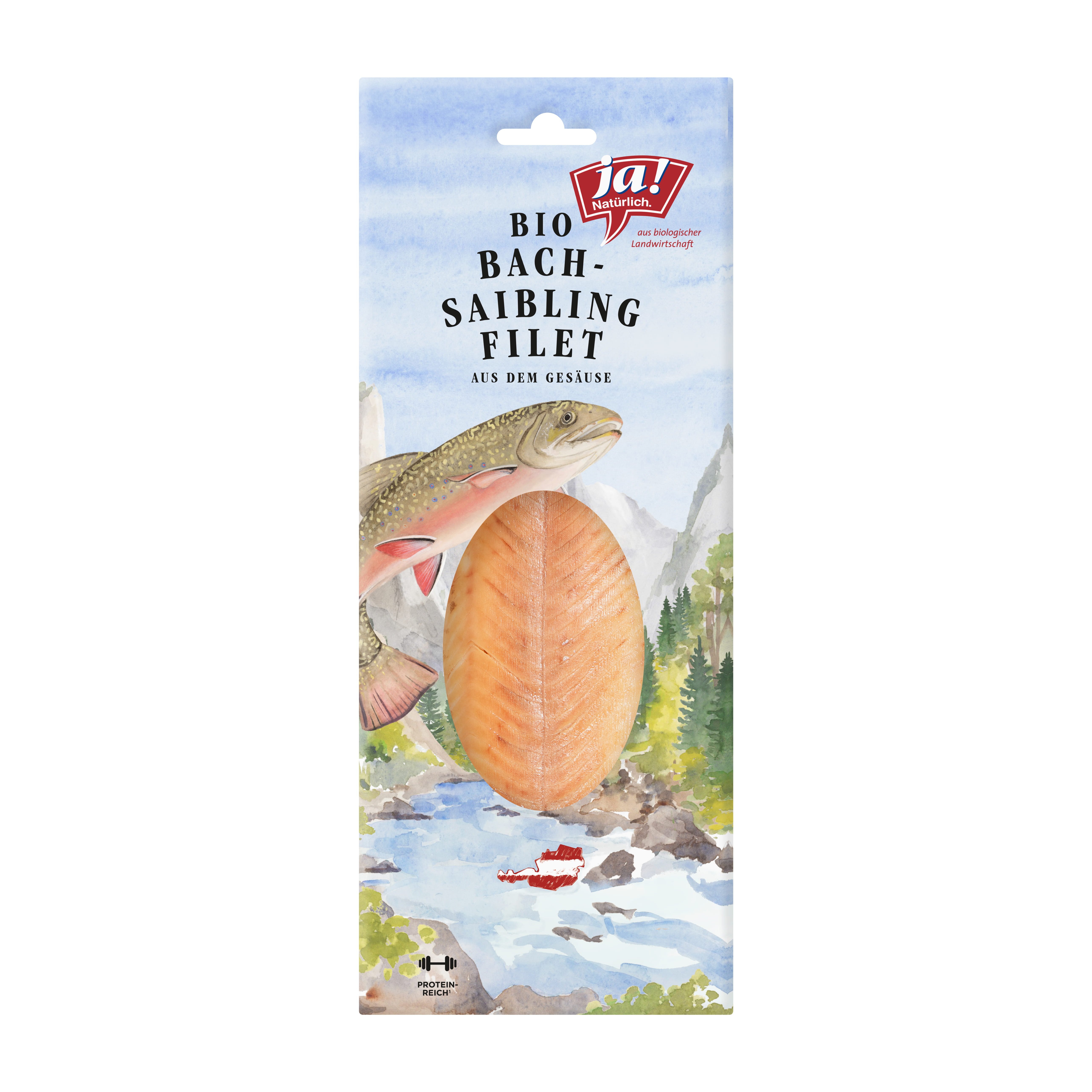 Ja! Natürlich Saiblingsfilet Geräuchert