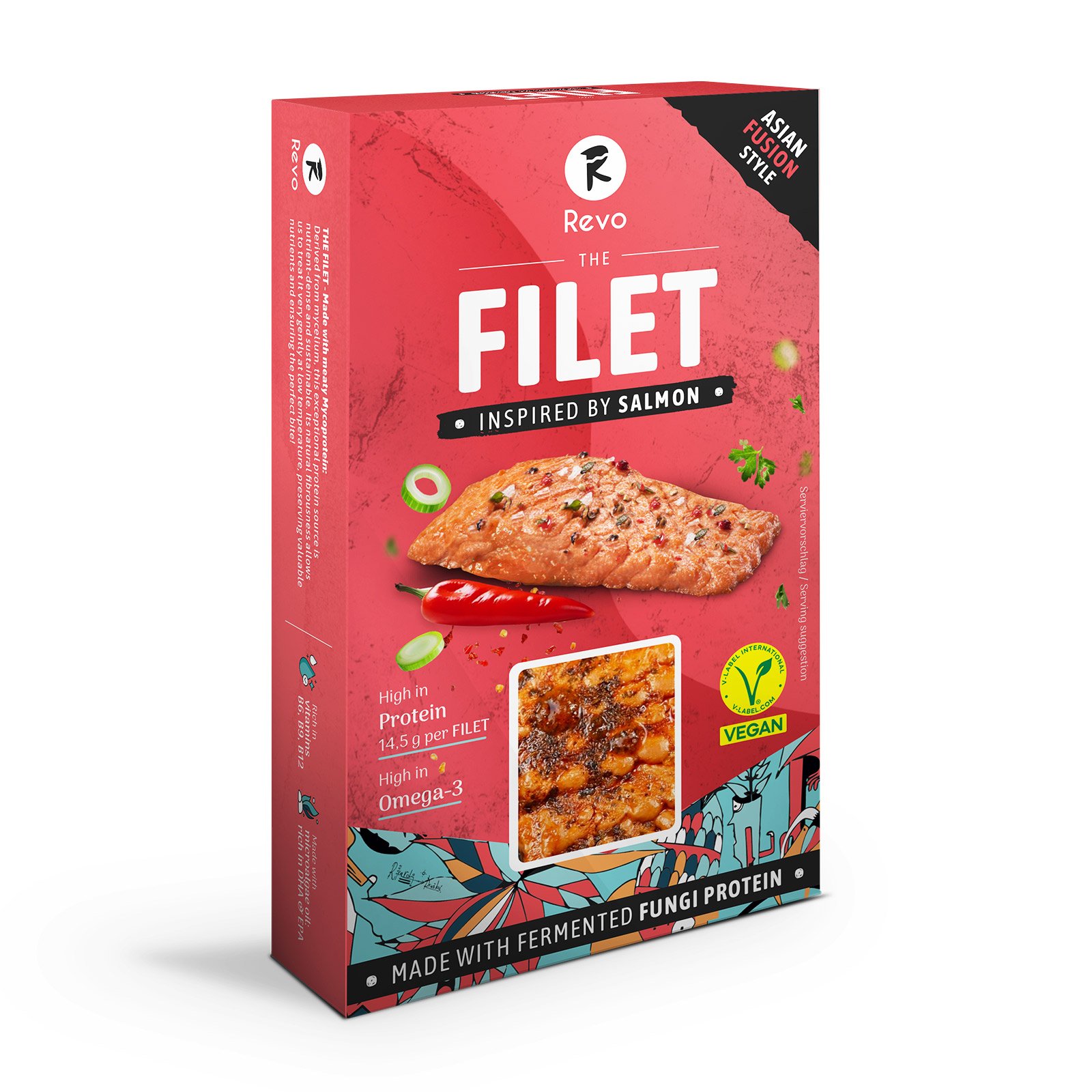 Revo Salmon Asian Fusion Style