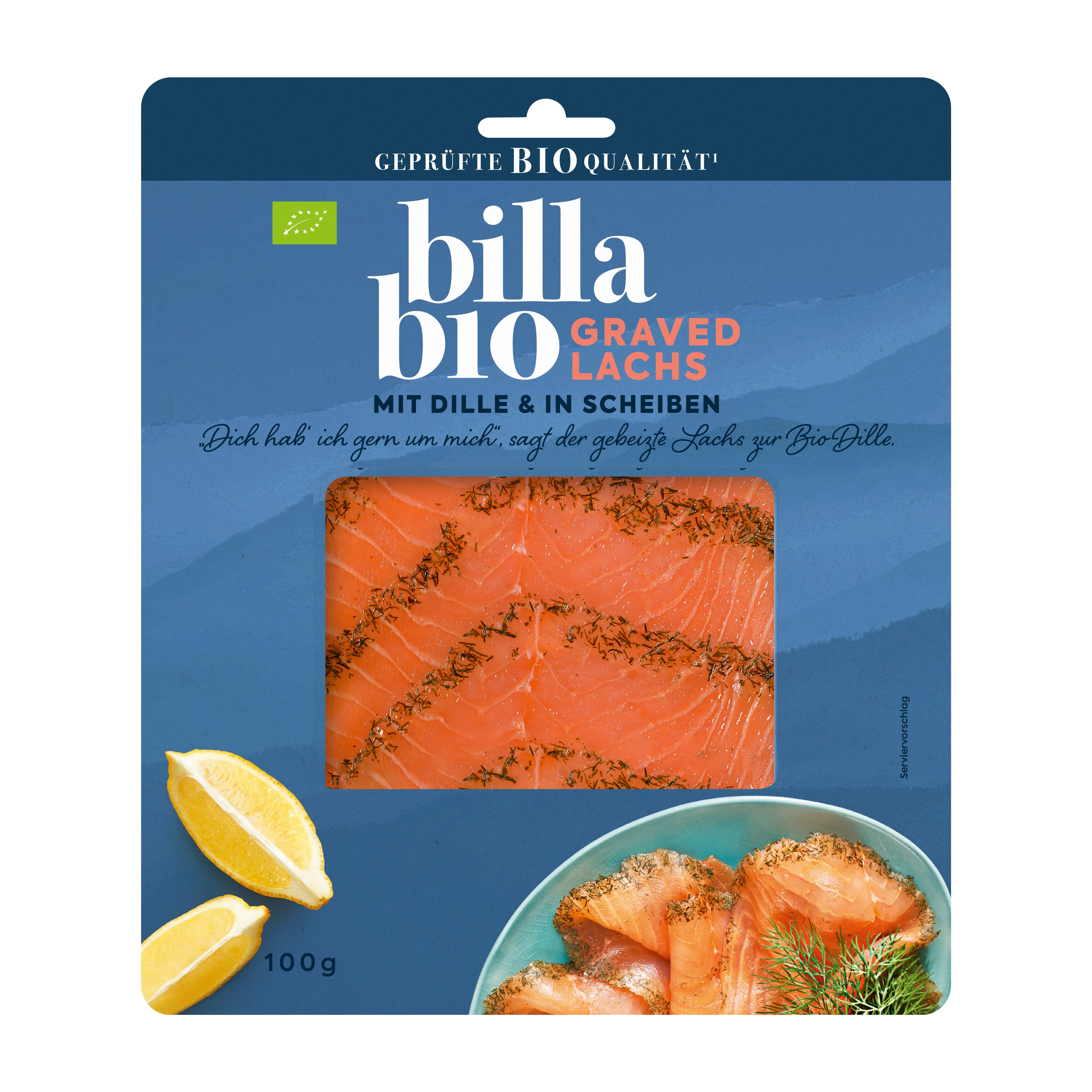 BILLA Bio Graved Lachs