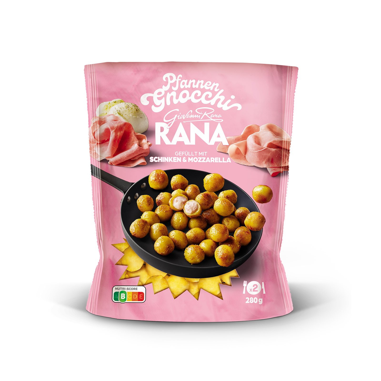 Rana Pfannen-Gnocchi Schinken / Mozzarella