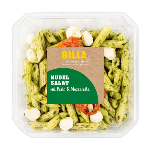 BILLA Nudelsalat mit Pesto & Mozarella