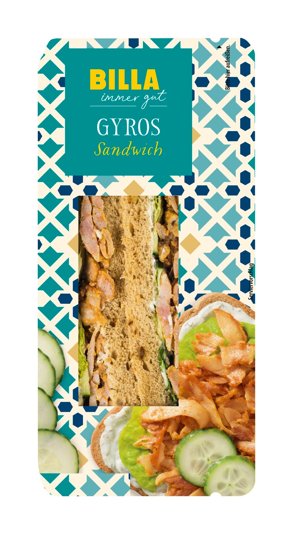 BILLA Gyros Sandwich
