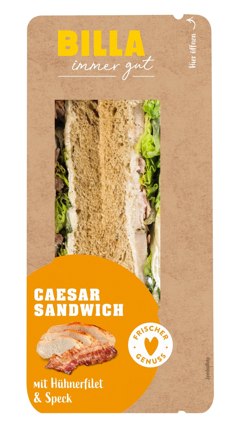 BILLA Caesar Sandwich