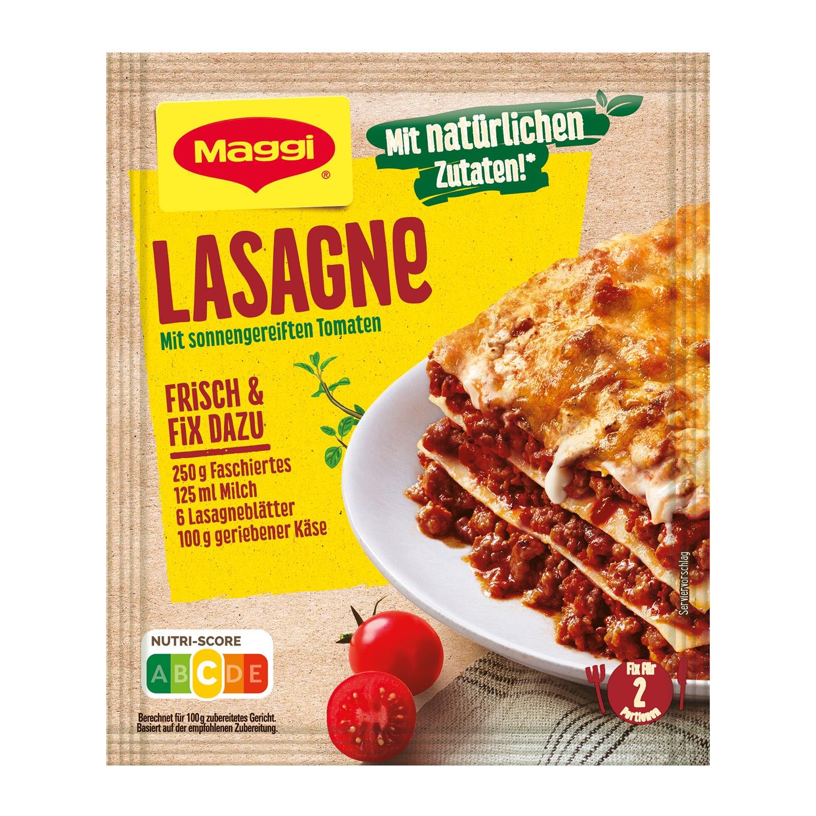 MAGGI Fix für Lasagne