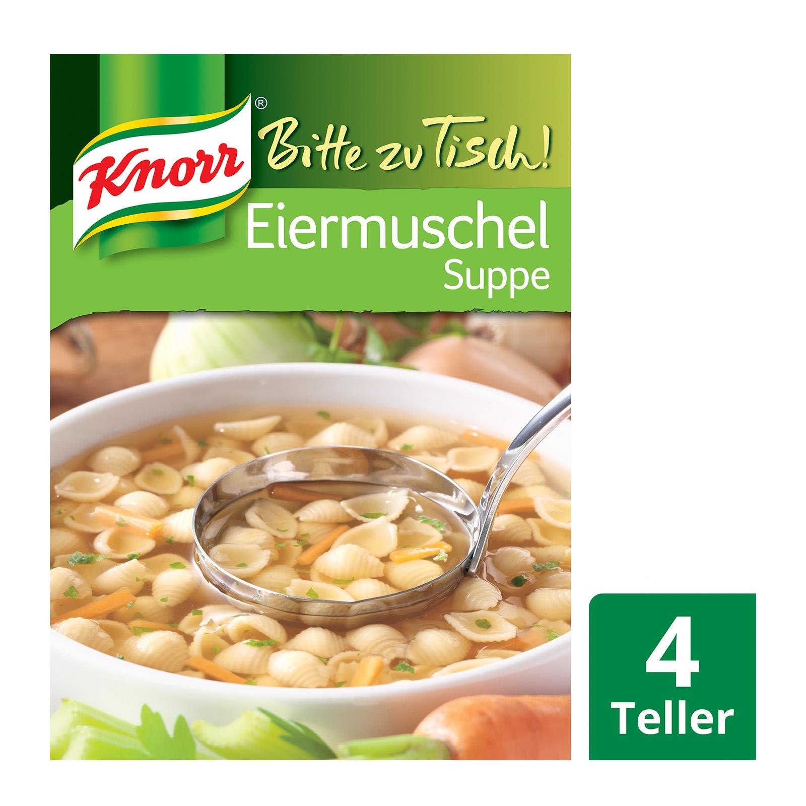 Knorr Bitte zu Tisch Eiermuschelsuppe