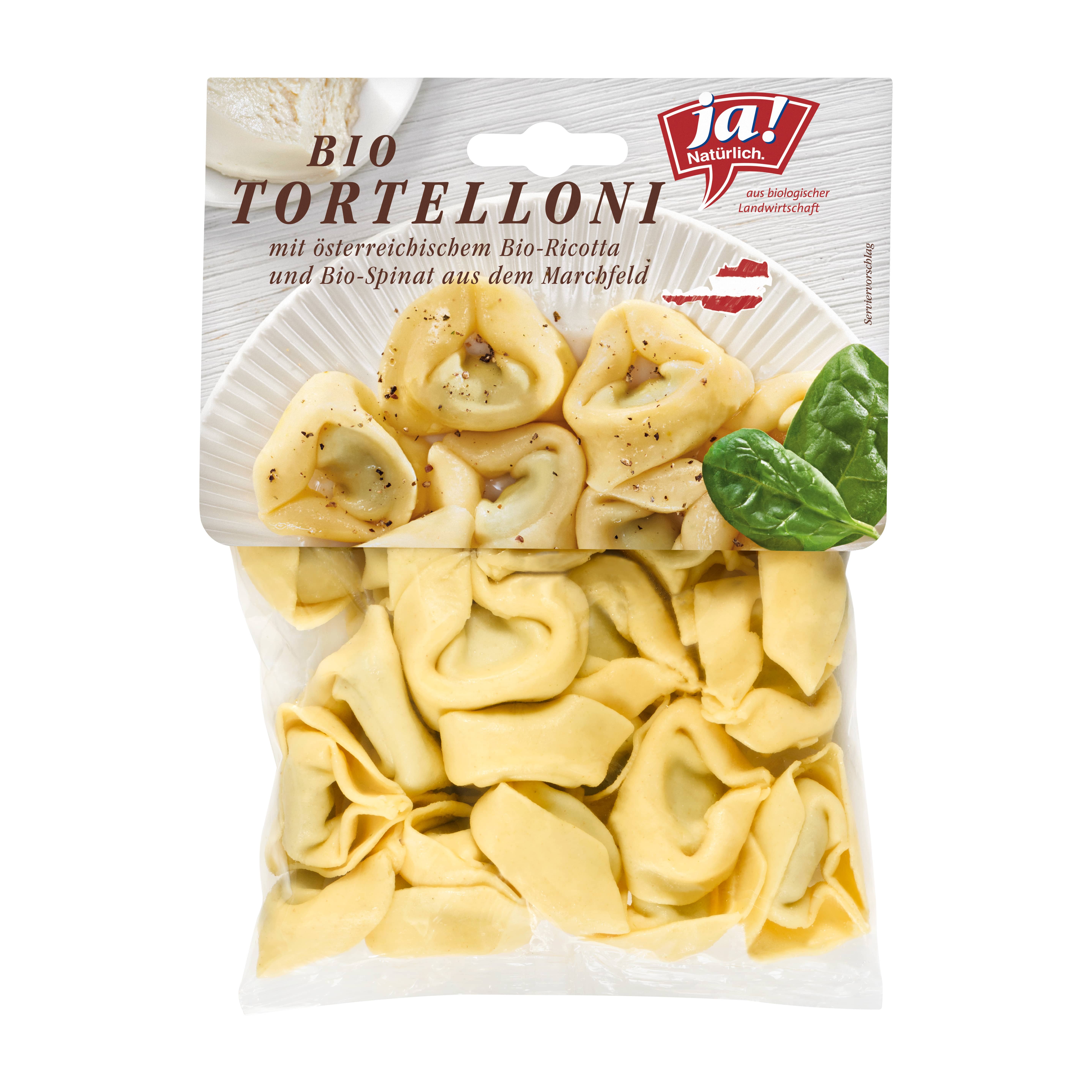 Ja! Natürlich Tortelloni Ricotta-Spinat
