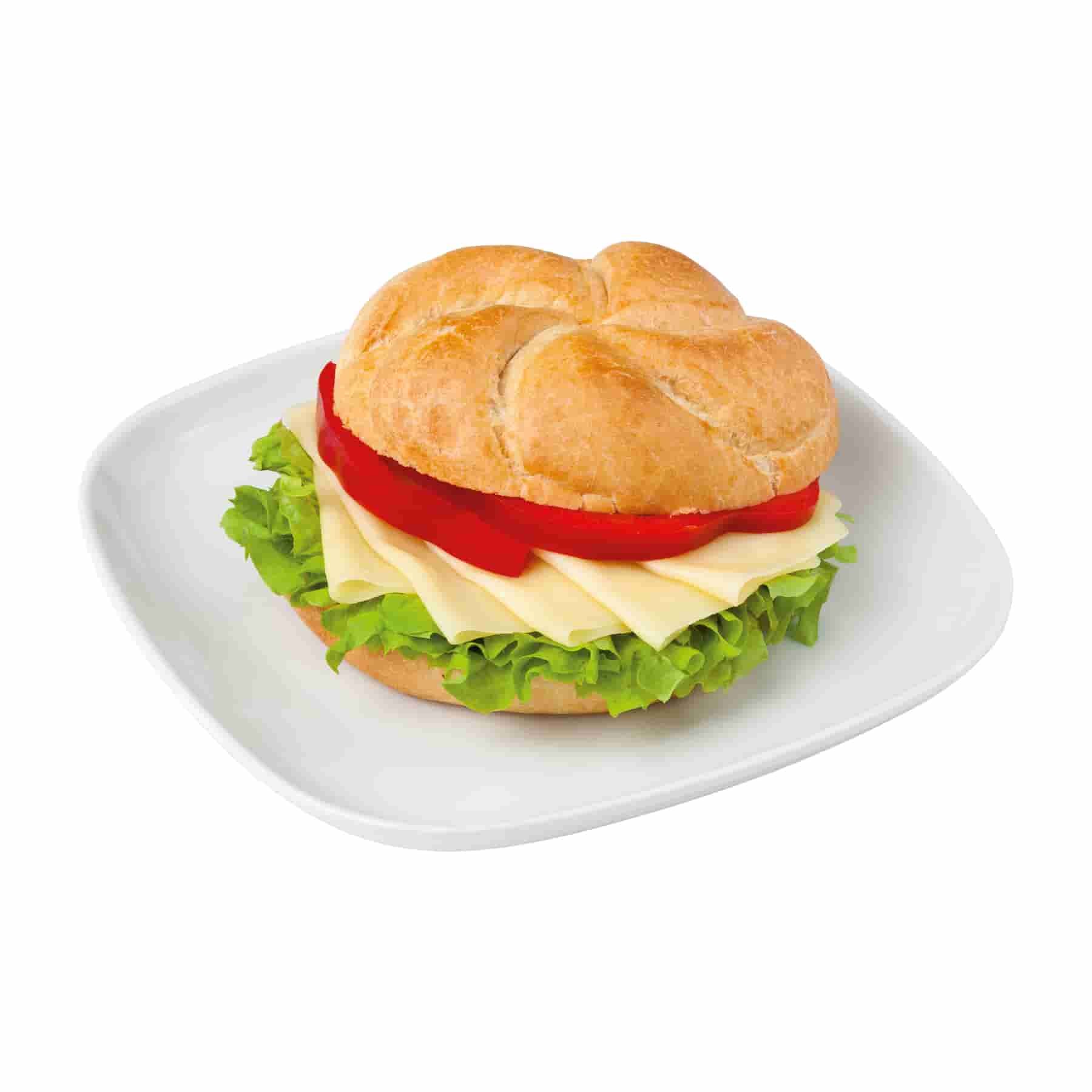 Goudasemmel mit Gemüse