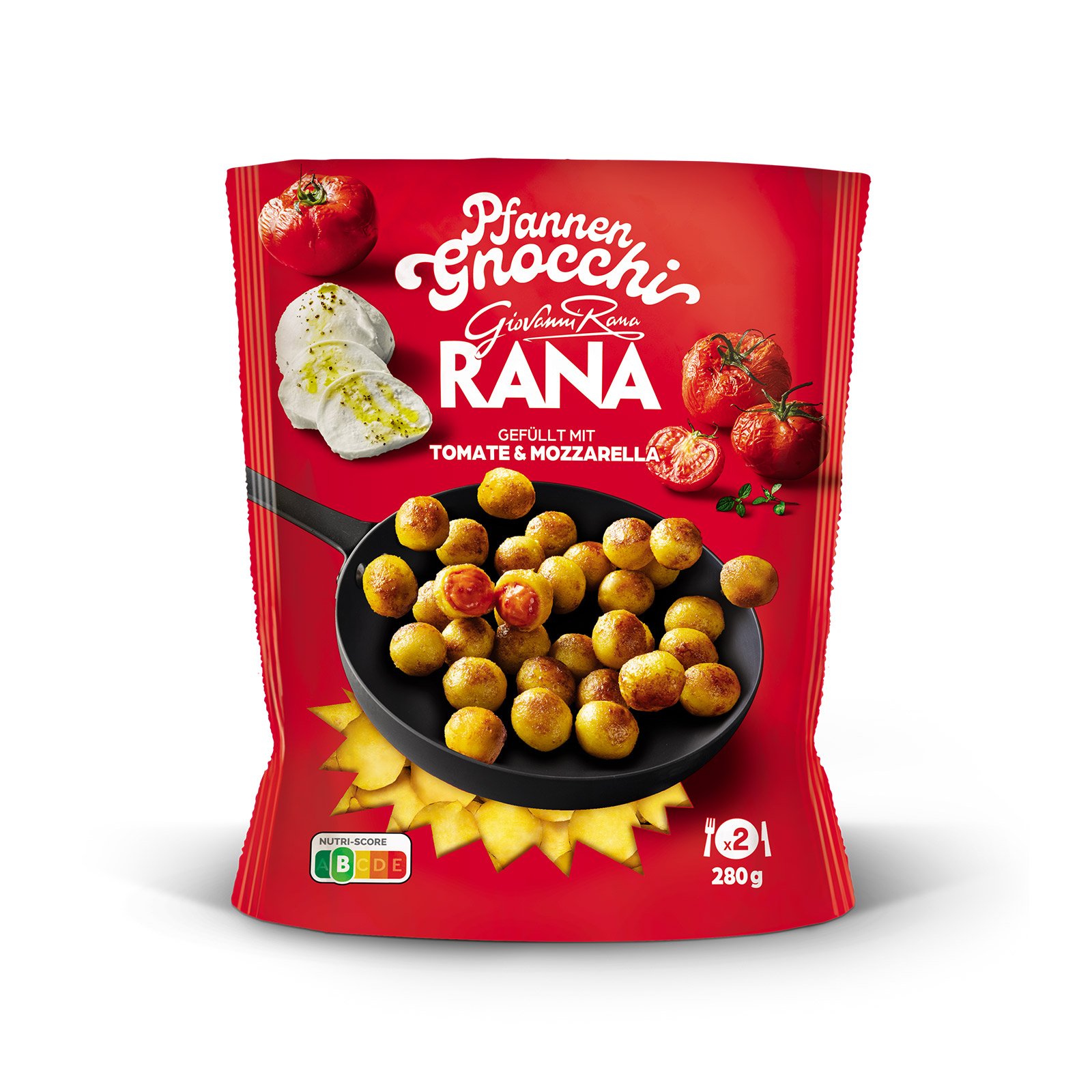 Rana Pfannen Gnocchi Tomate Mozzarella