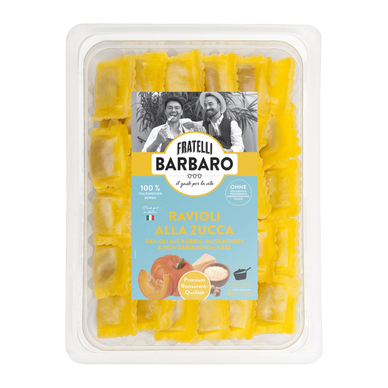 Fratelli Barbaro Kürbisravioli