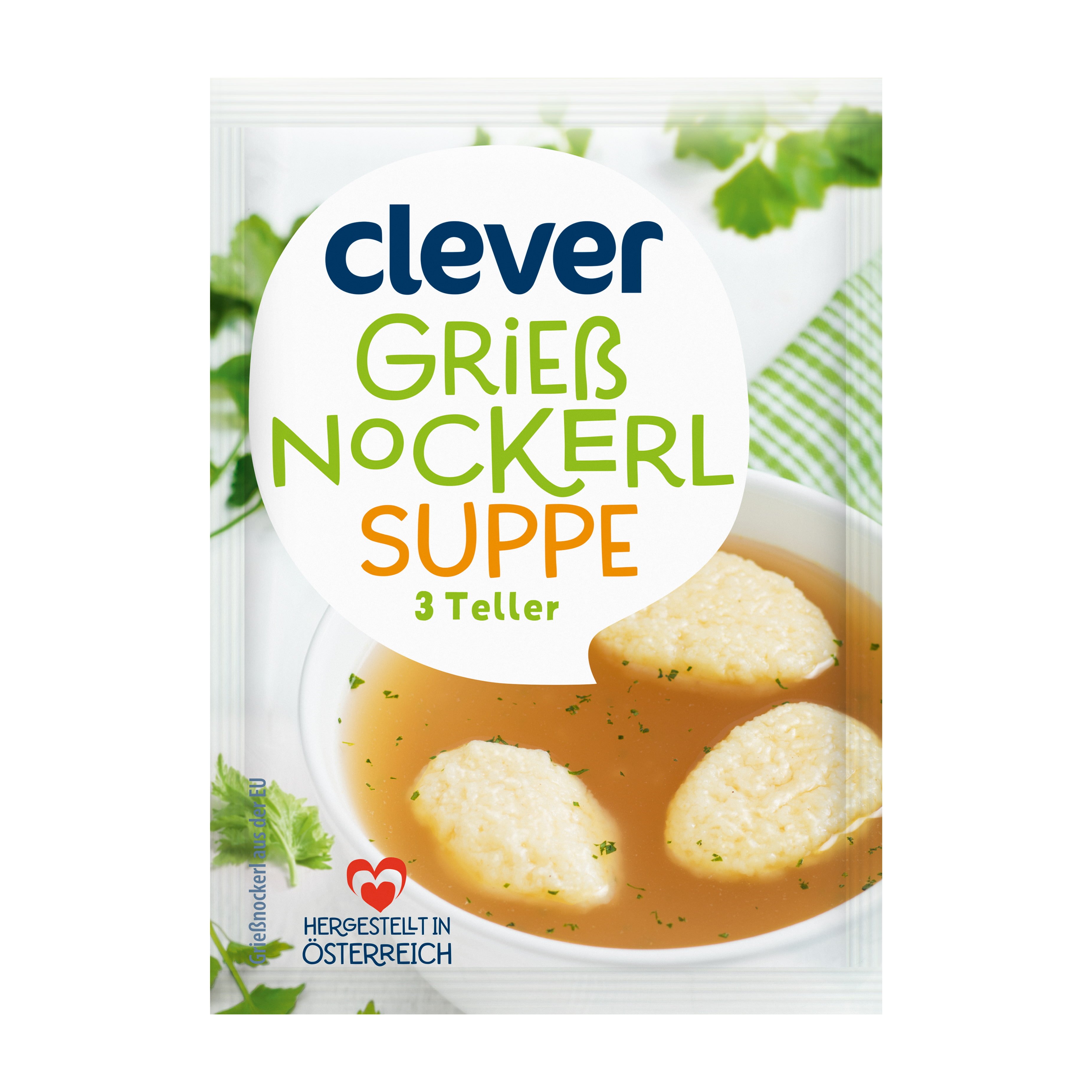 Clever Grießnockerlsuppe