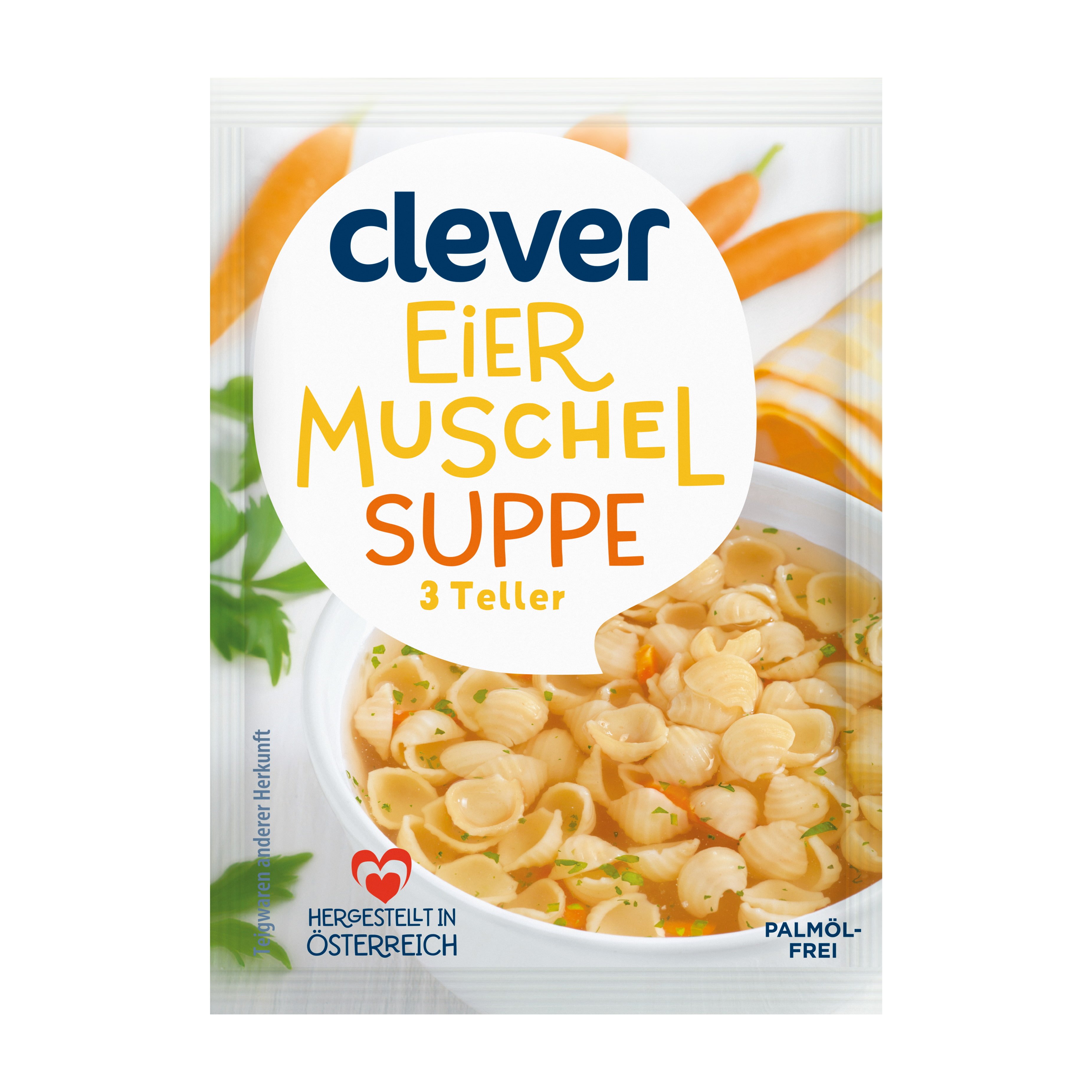Clever Eiermuschelsuppe