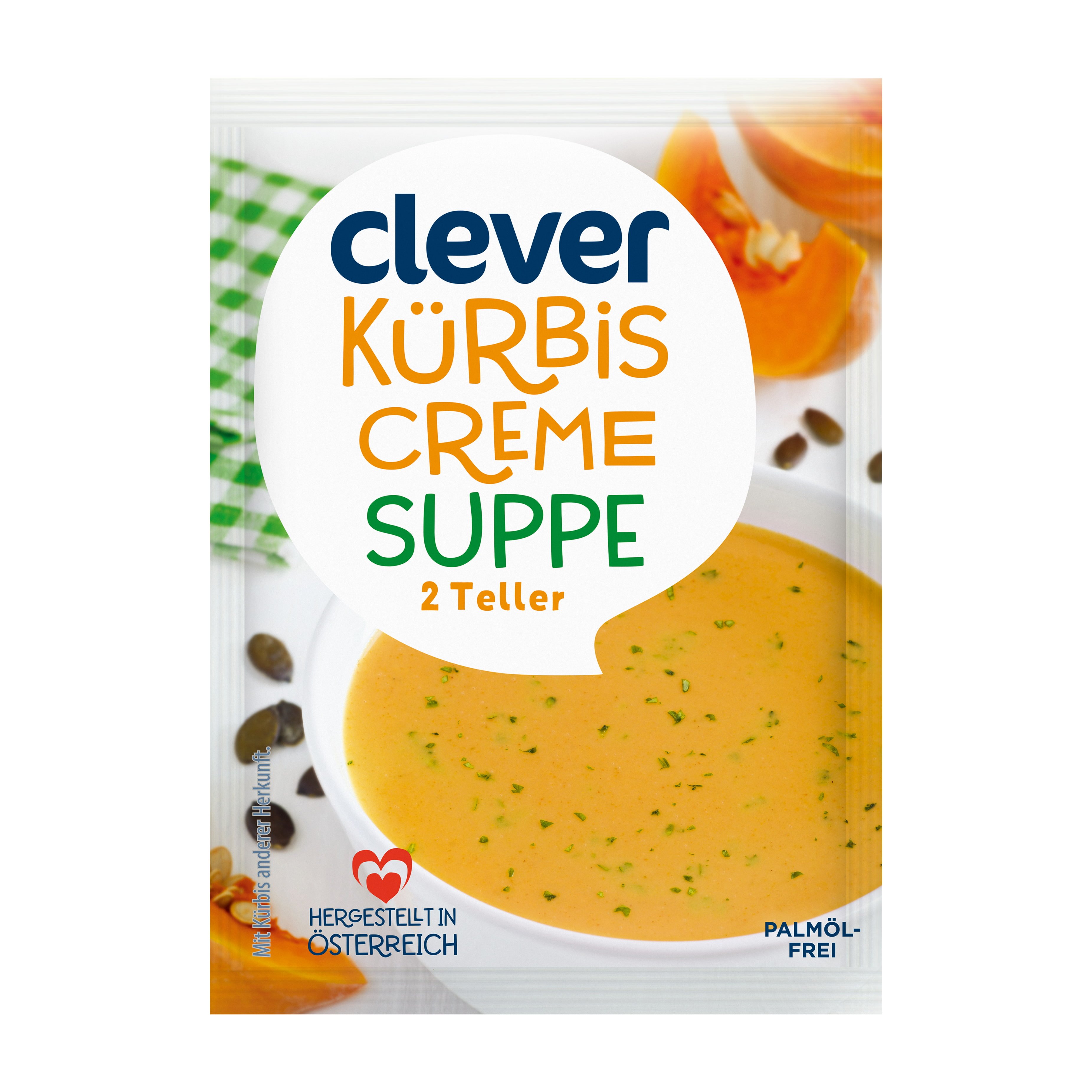 Clever Kürbiscremesuppe