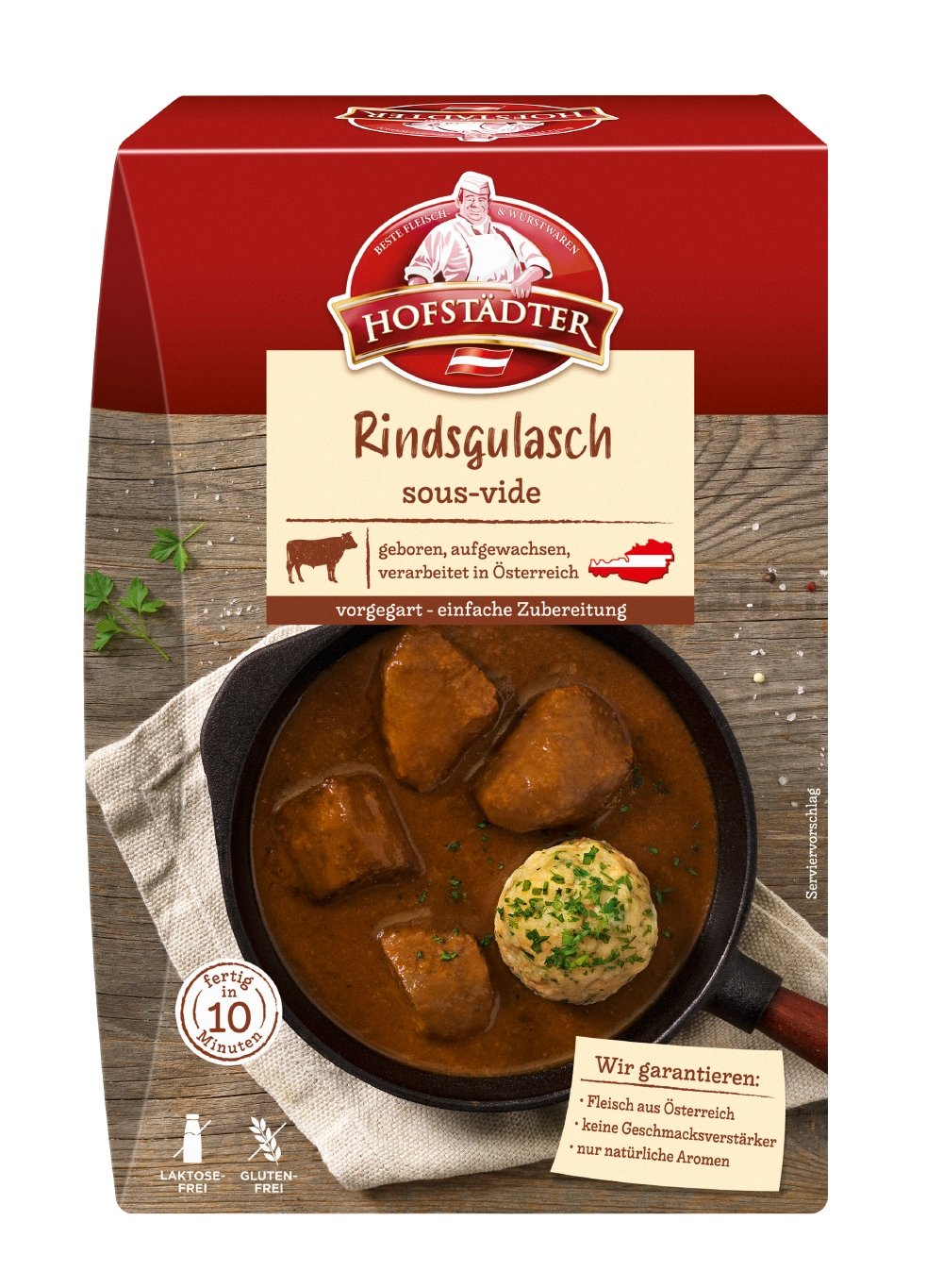Hofstädter Rindsgulasch Sous Vide