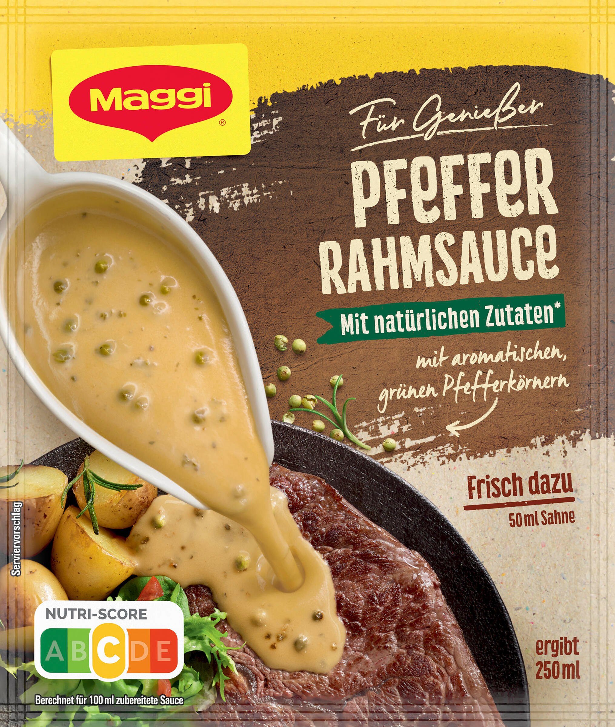 MAGGI Pfeffer Rahm Sauce