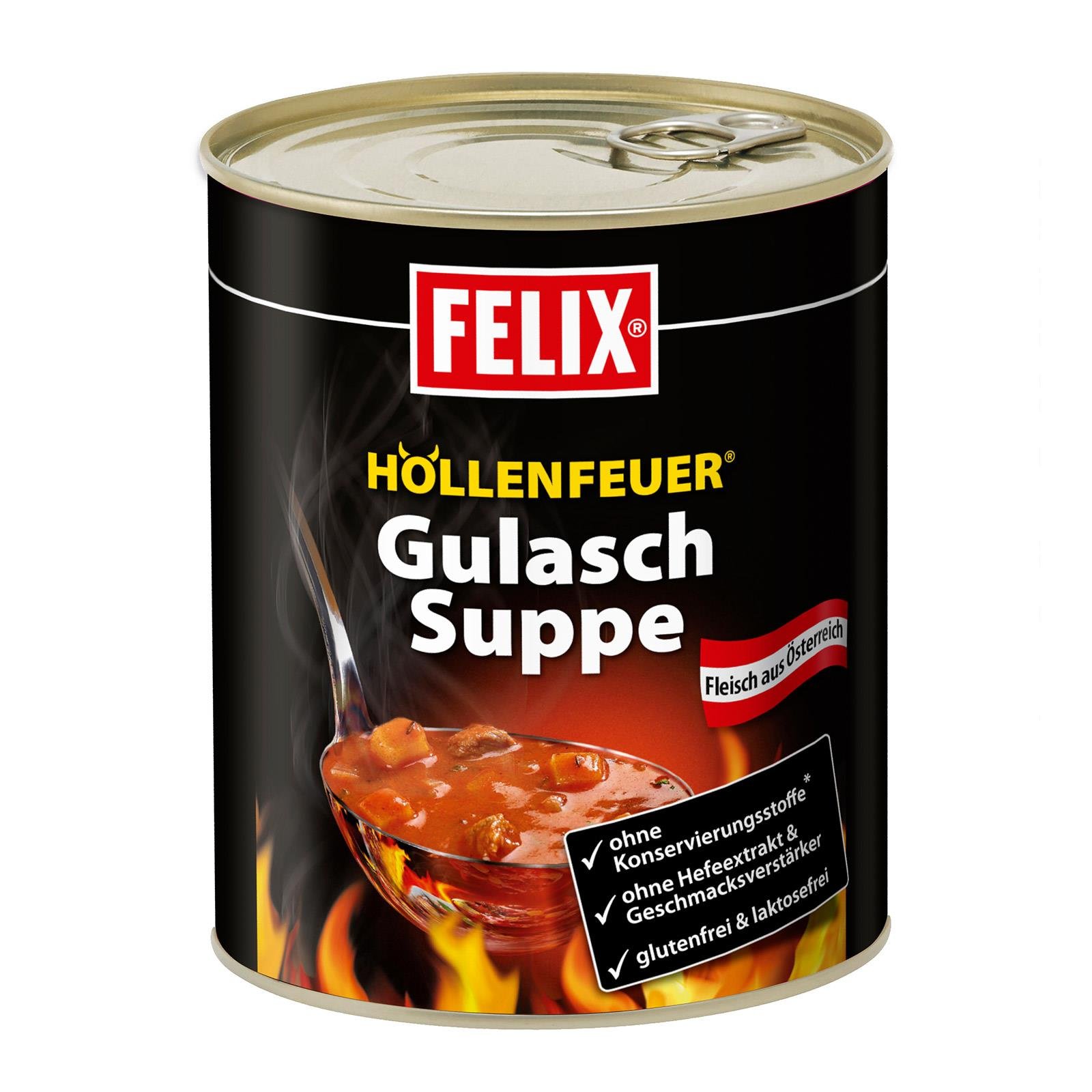 Felix Höllenfeuer Gulaschsuppe