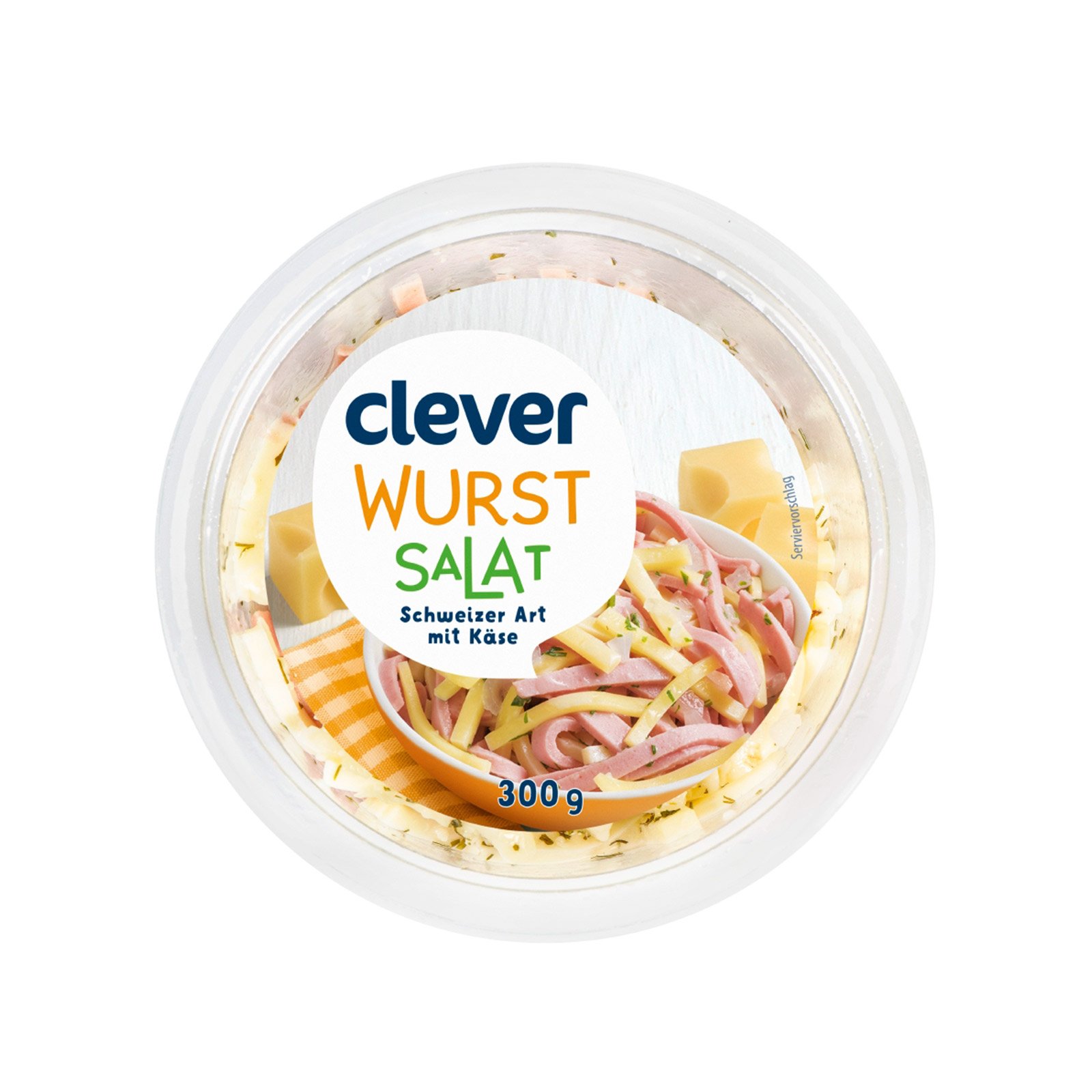 Clever Wurstsalat Schweizer Art mit Käse
