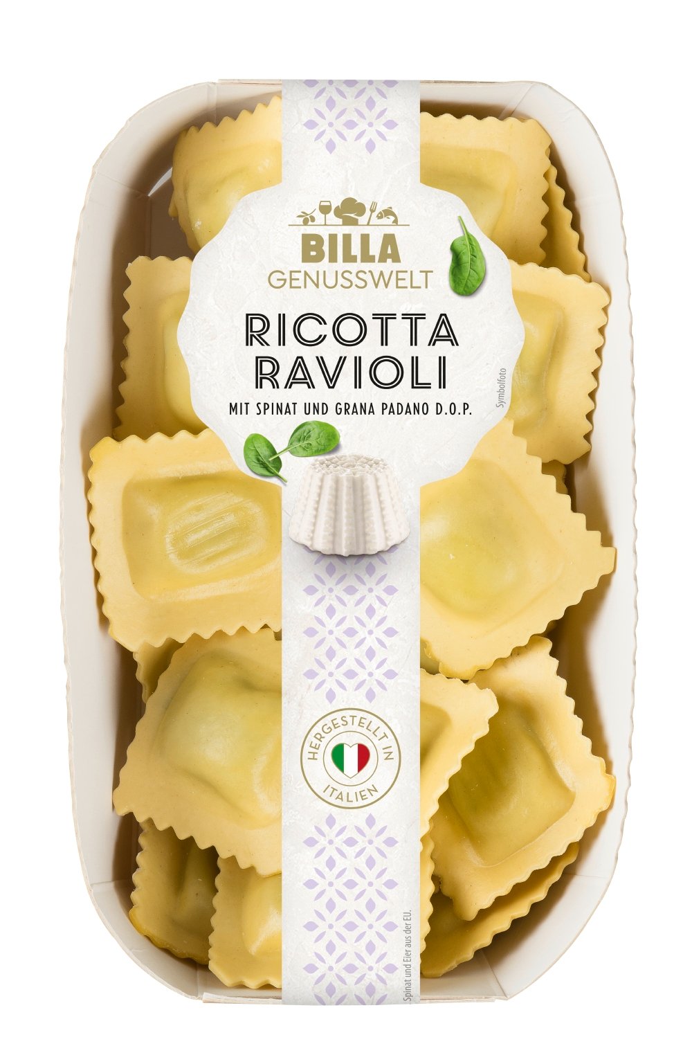 BILLA Genusswelt Ravioli Ricotta Spinat