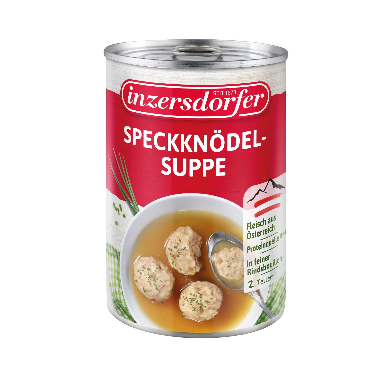Inzersdorfer Speckknödelsuppe
