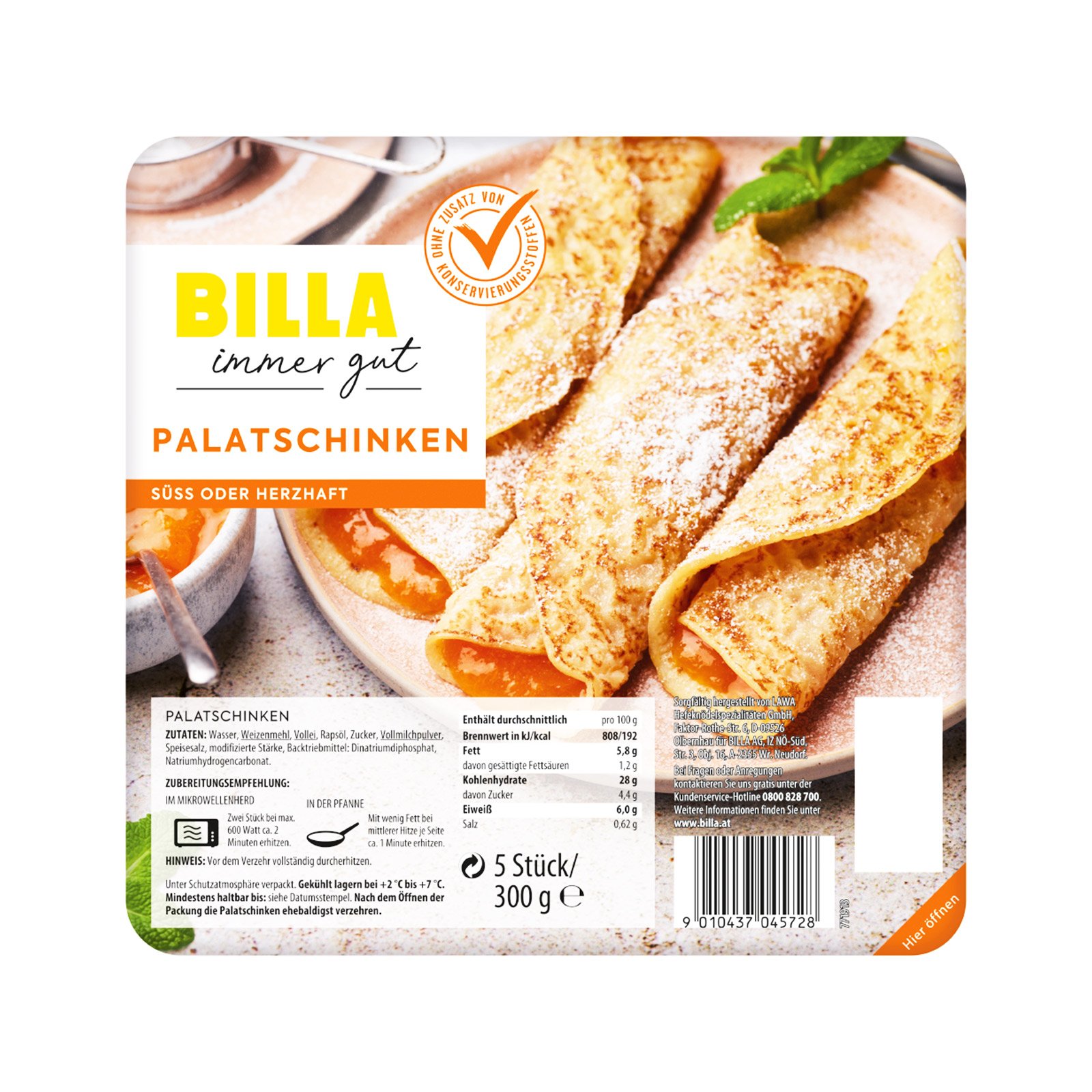 BILLA Palatschinken