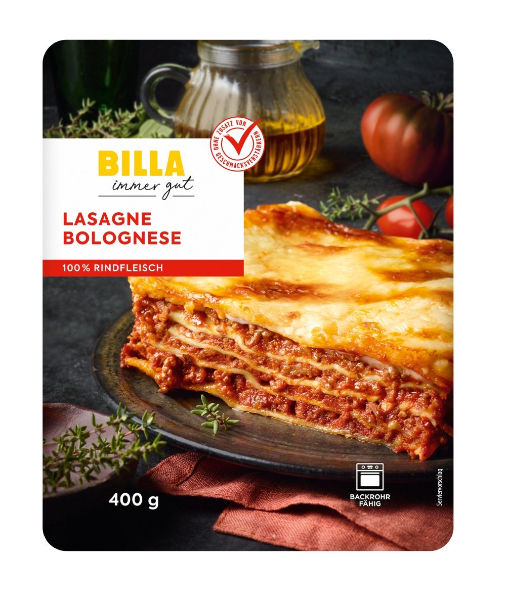 BILLA Lasagne Rind