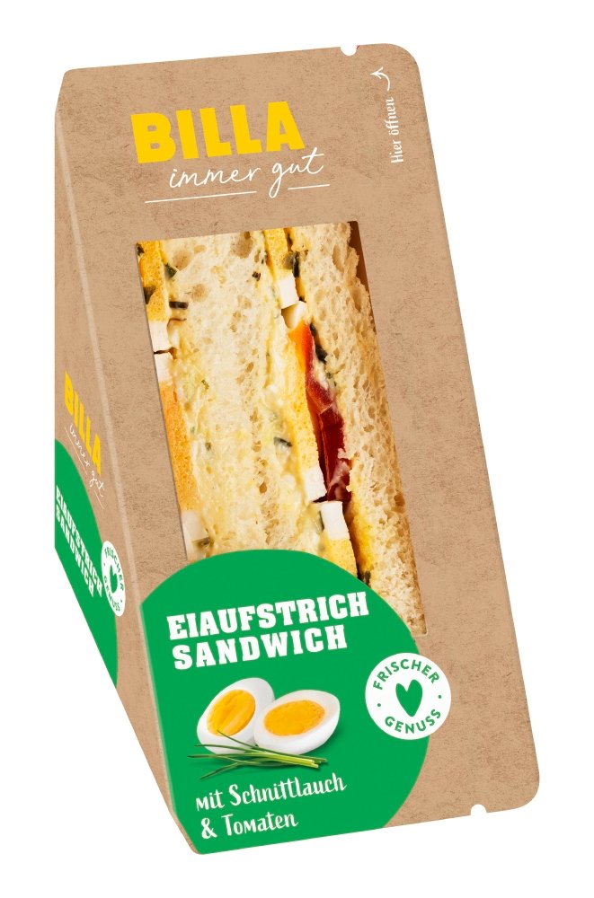 BILLA Ei-Schnittlauch Sandwich