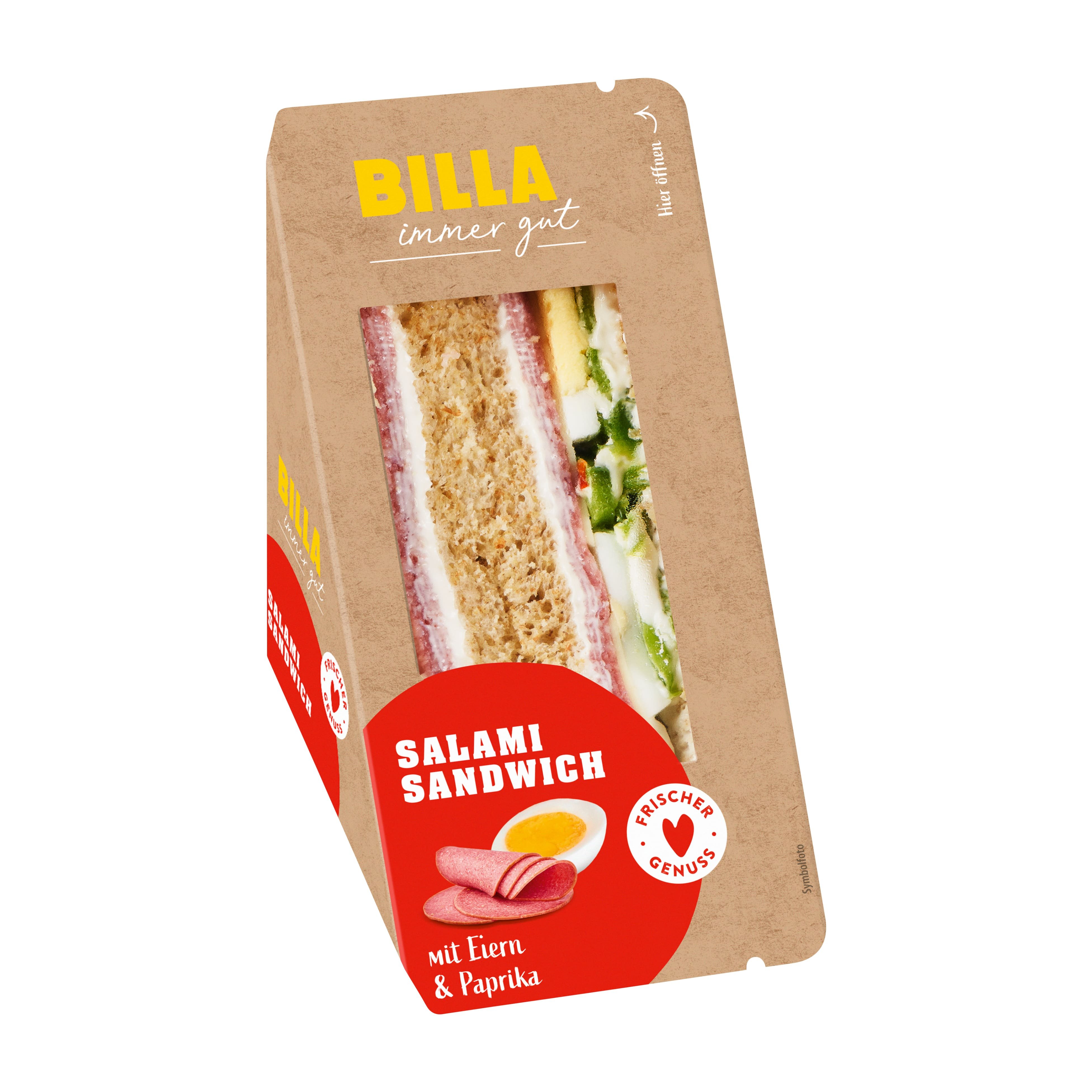 BILLA Sandwich Salami Emmentaler