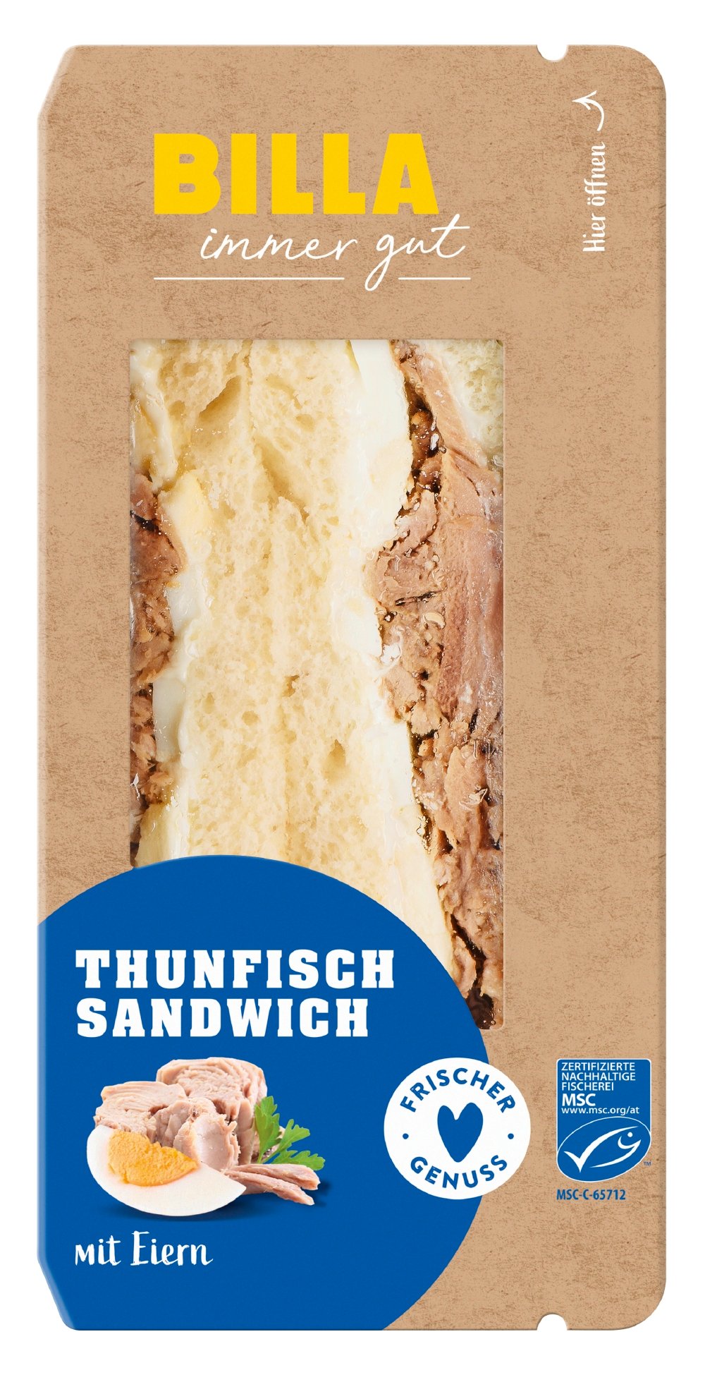 BILLA Thunfisch Sandwich