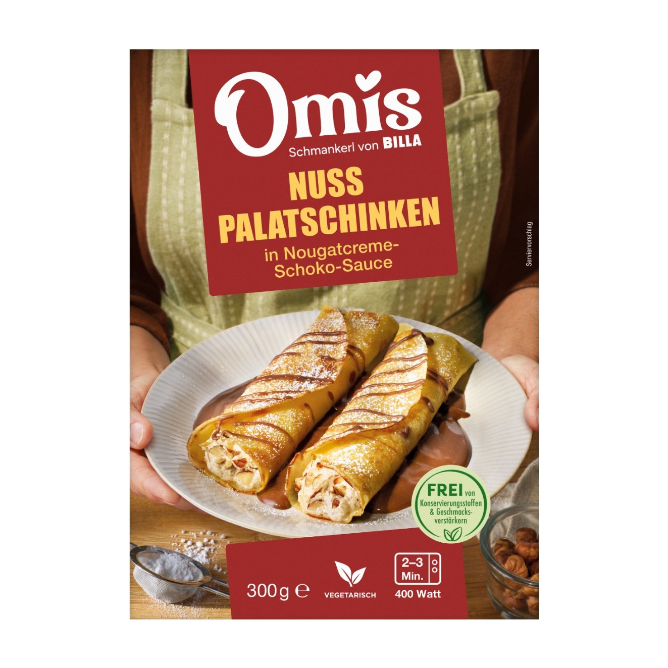 Omis Schmankerl Nuss-Nougat Palatschinken