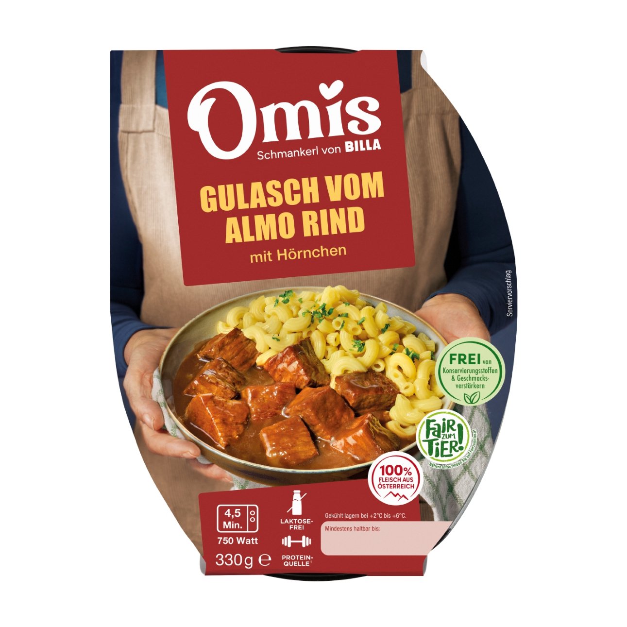 Omis Schmankerl Rindsgulasch