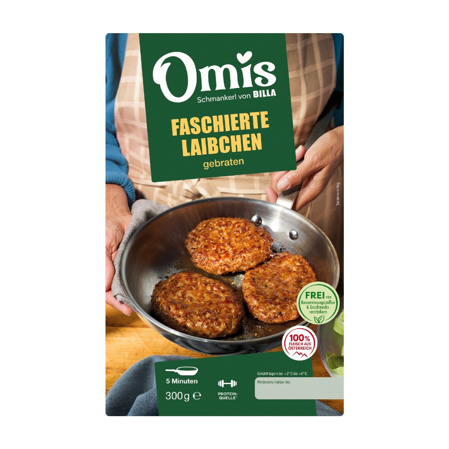 Omis Schmankerl Faschierte Laibchen