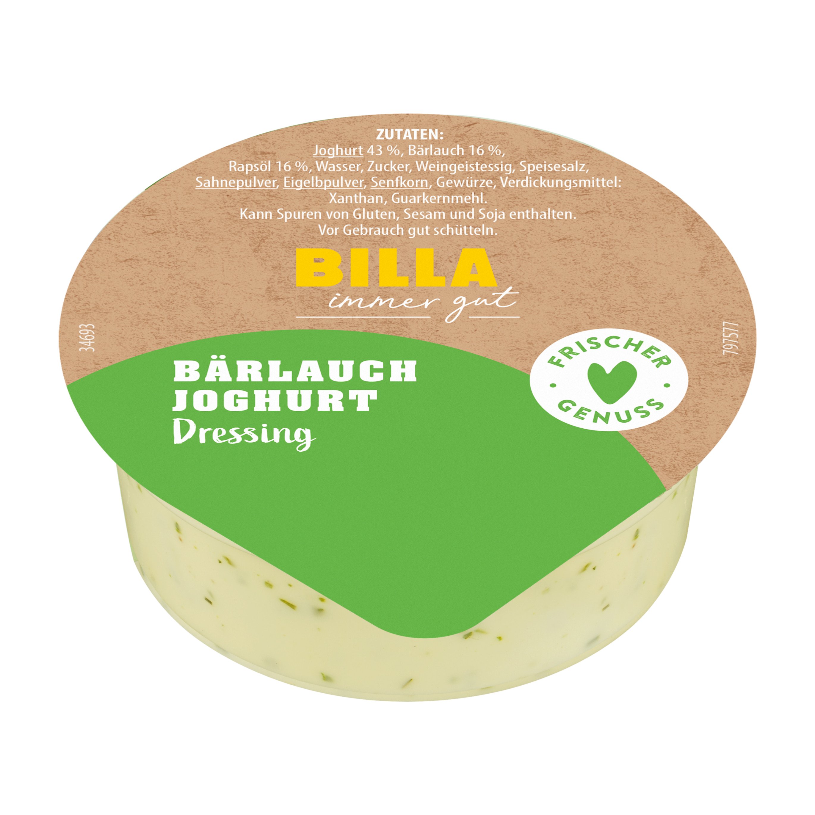 BILLA Joghurt Bärlauch Dressing