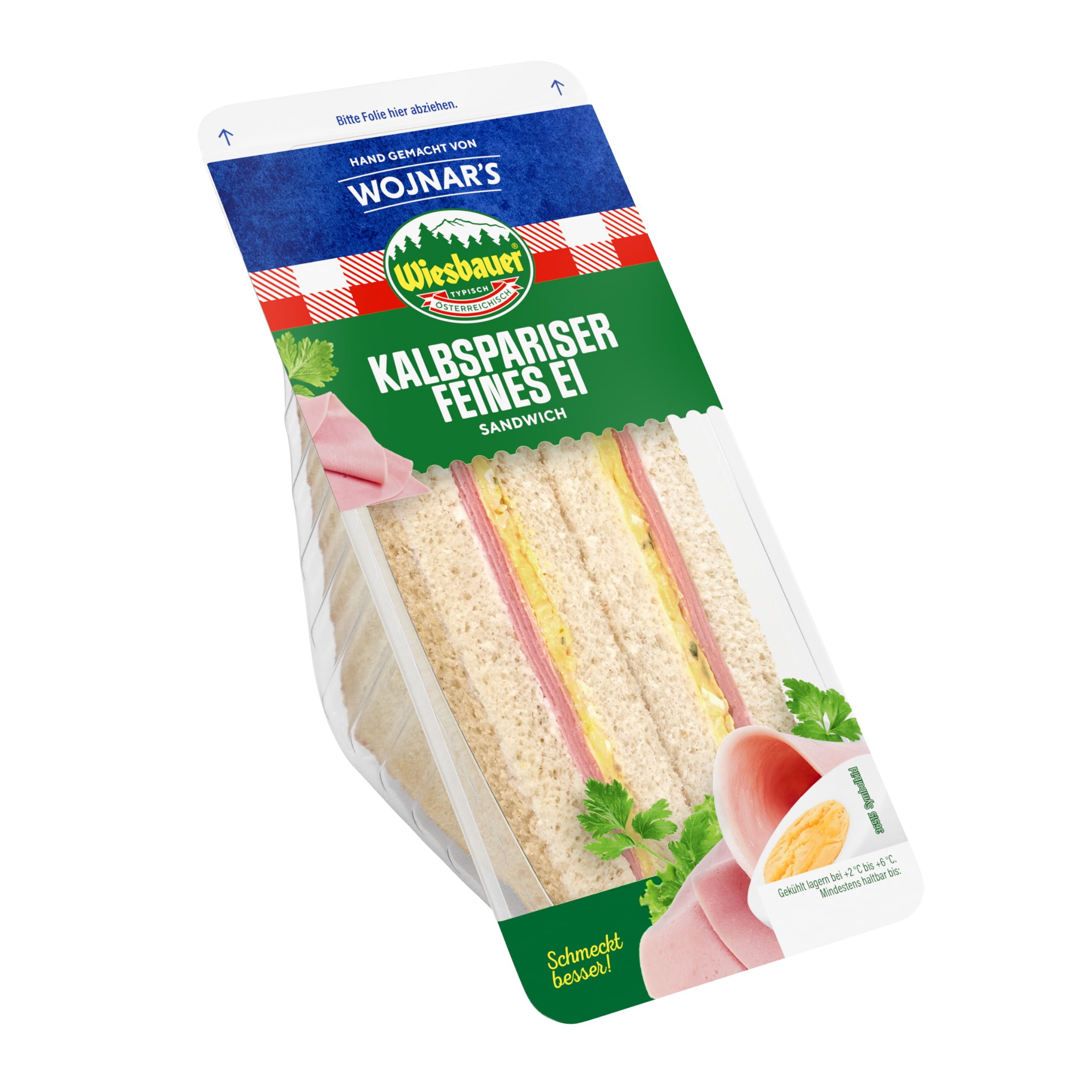Wojnar x Wiesbauer Kalbspariser Feines Ei