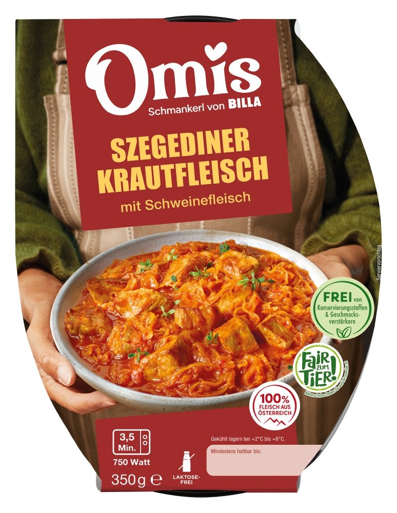 Omis Schmankerl Szegediner Krautfleisch