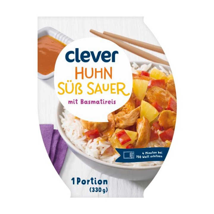 Clever Huhn Süß-Sauer mit Basmatireis