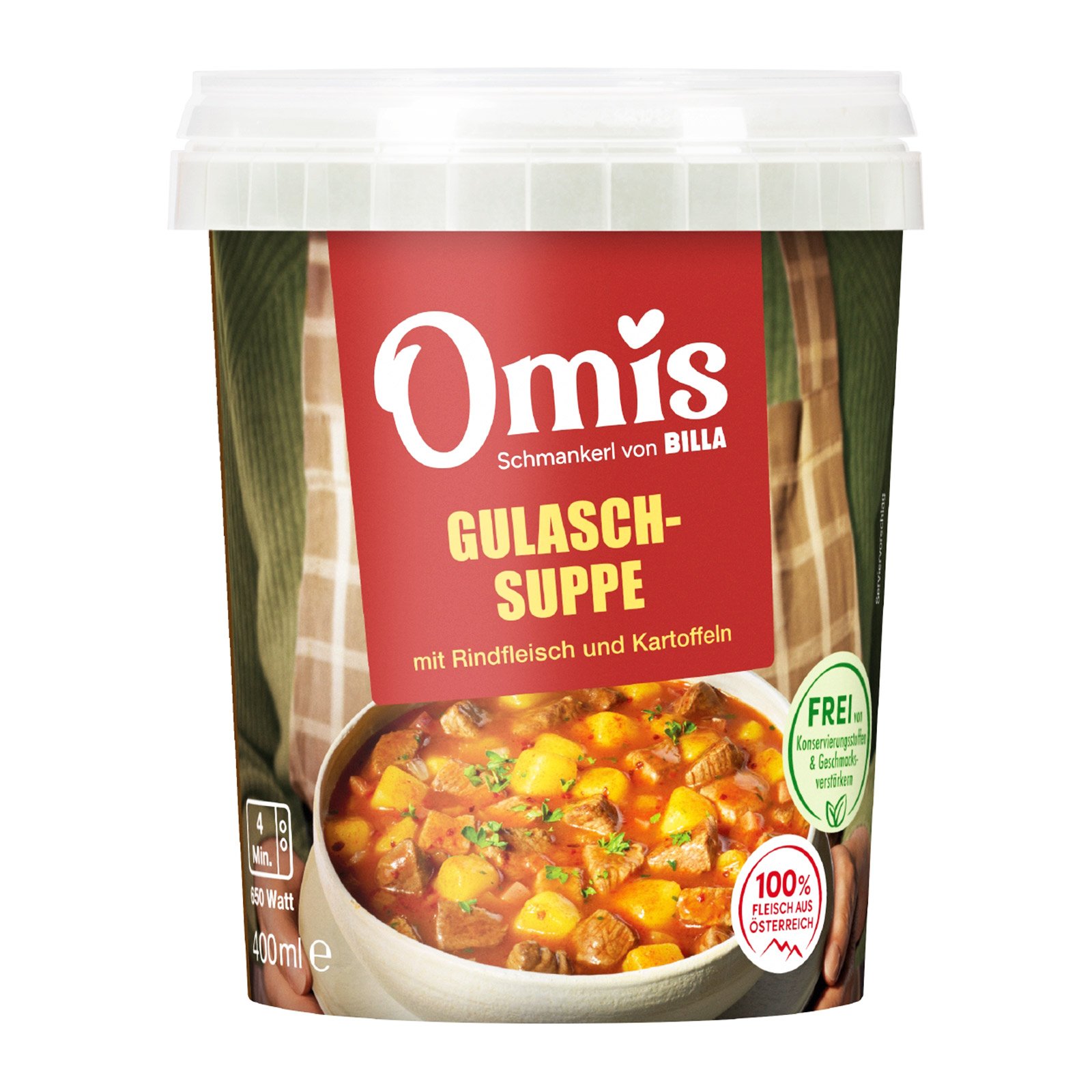 Omis Schmankerl Gulaschsuppe